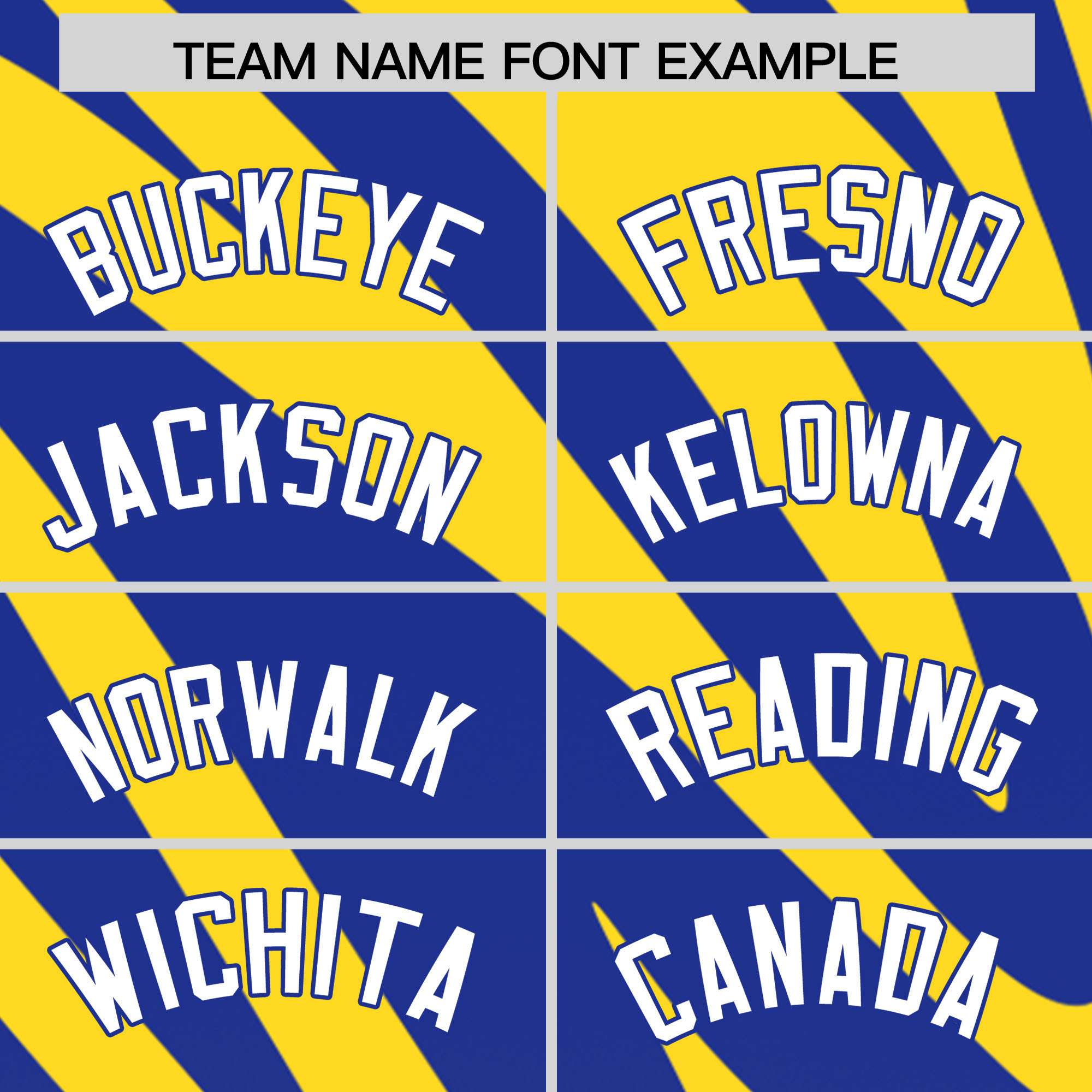 Custom Gold Royal Tiger Stripe Gradient Animal Print Personalized Team Shirt Baseball Jersey