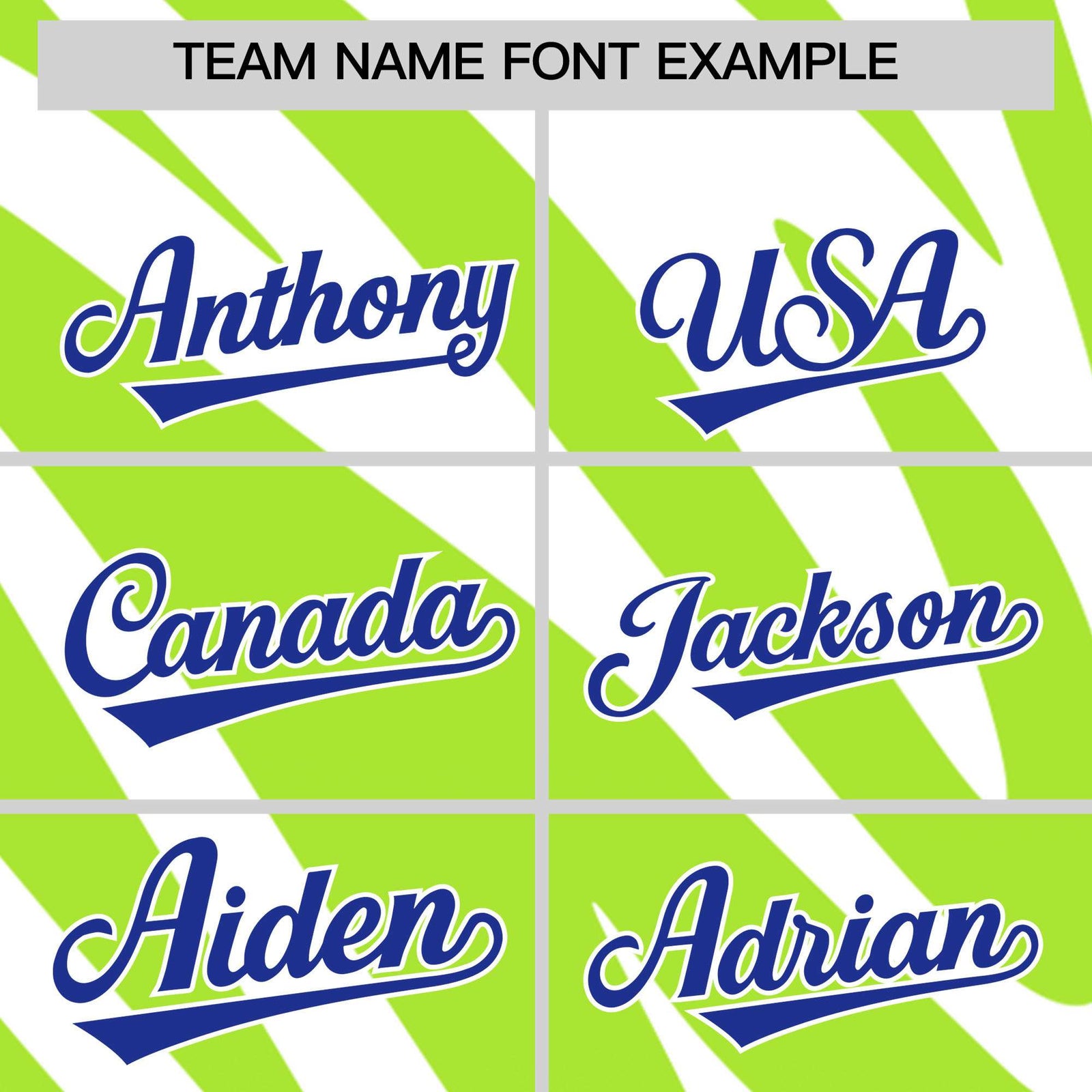 Custom Neon Green White Tiger Stripe Gradient Animal Print Personalized Team Shirt Baseball Jersey