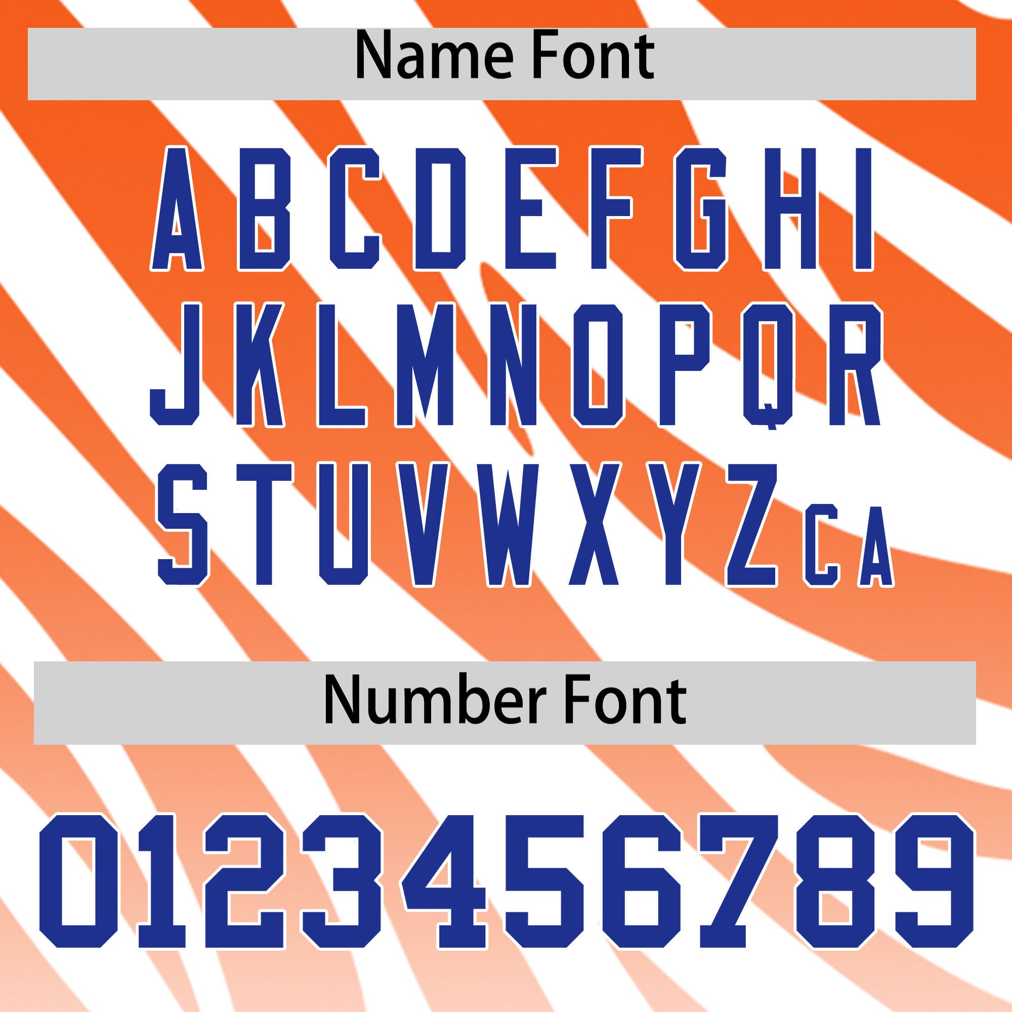 Custom Orange White Tiger Stripe Gradient Animal Print Personalized Team Shirt Baseball Jersey