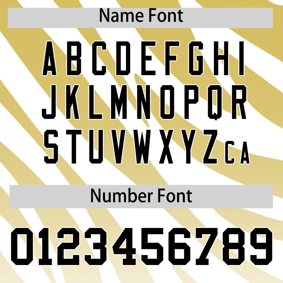 Custom Old Gold White Tiger Stripe Gradient Animal Print Personalized Team Shirt Baseball Jersey