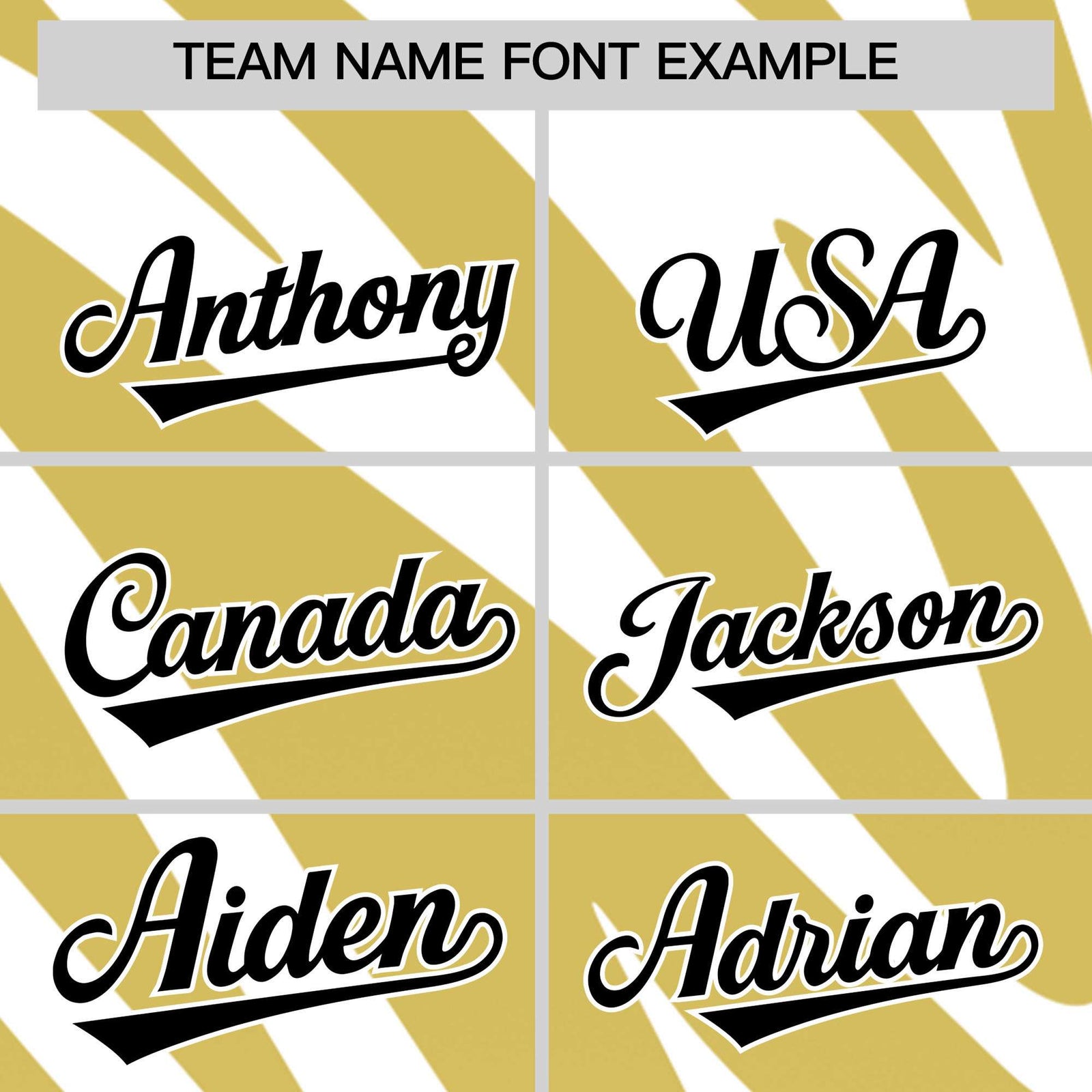 Custom Old Gold White Tiger Stripe Gradient Animal Print Personalized Team Shirt Baseball Jersey