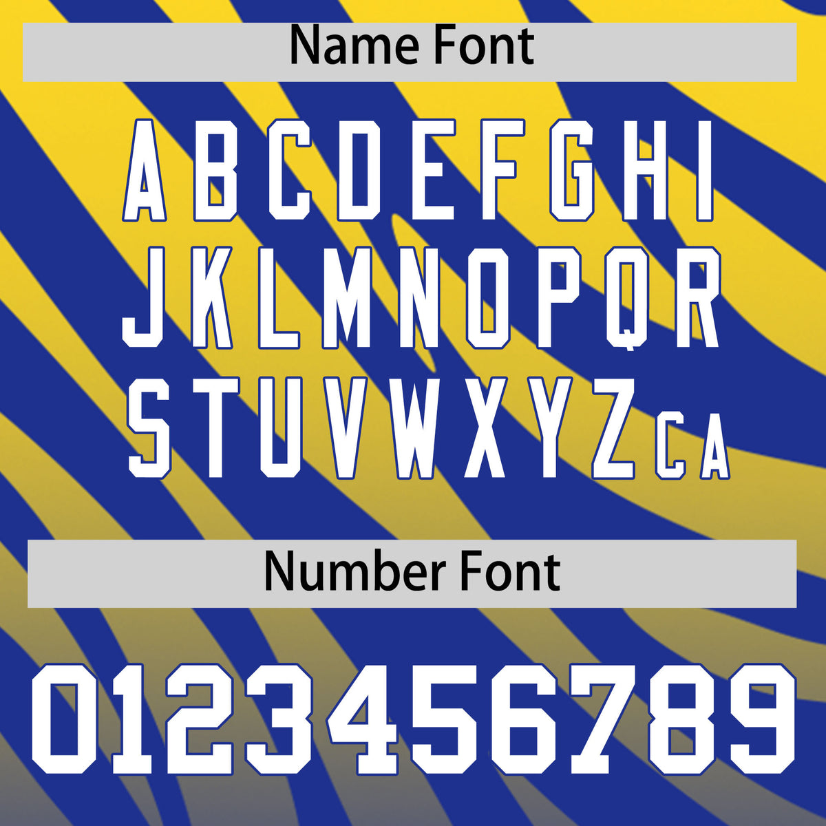 Custom Royal Gold Tiger Stripe Gradient Animal Print Personalized Team Shirt Baseball Jersey