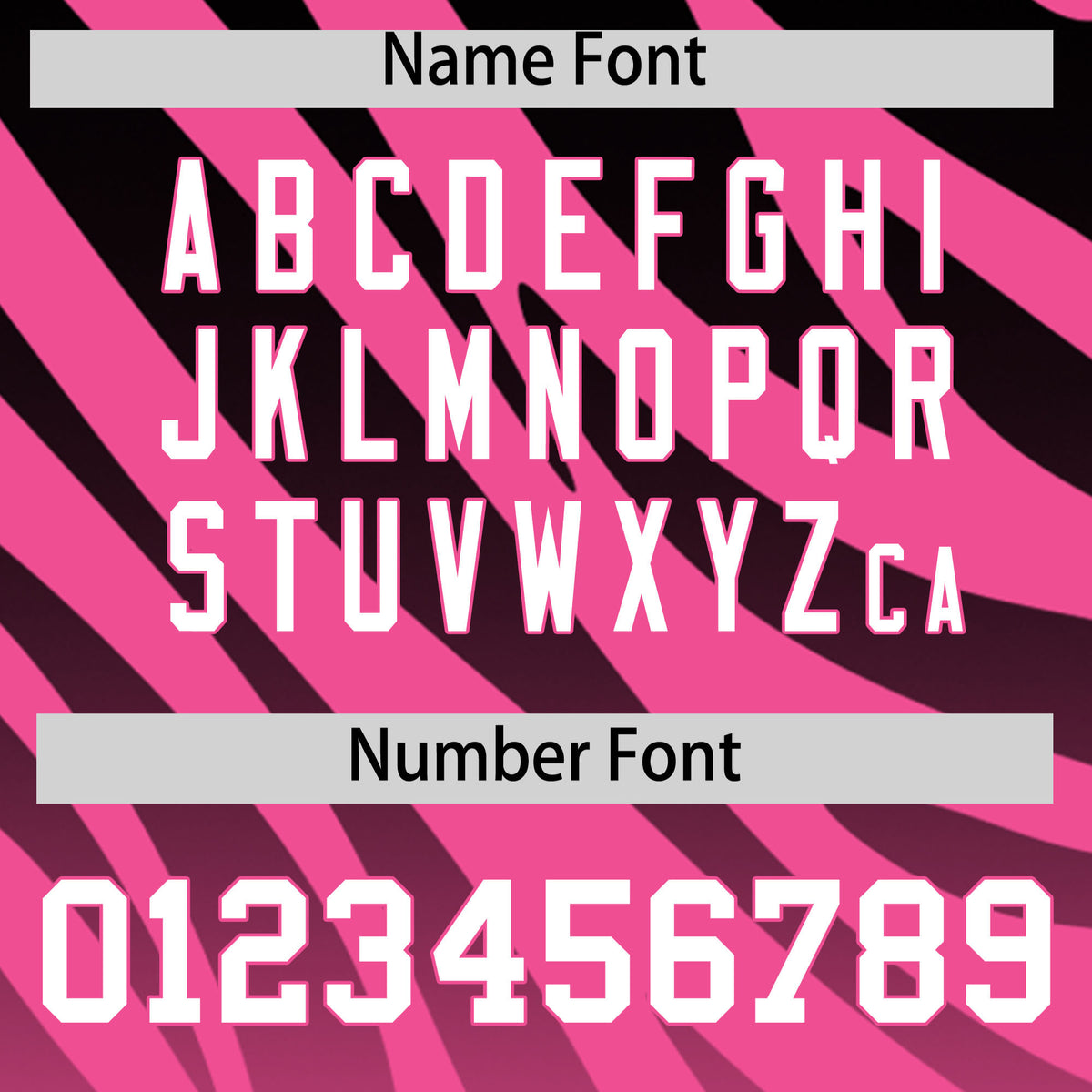 Custom Pink Black Tiger Stripe Gradient Animal Print Personalized Team Shirt Baseball Jersey