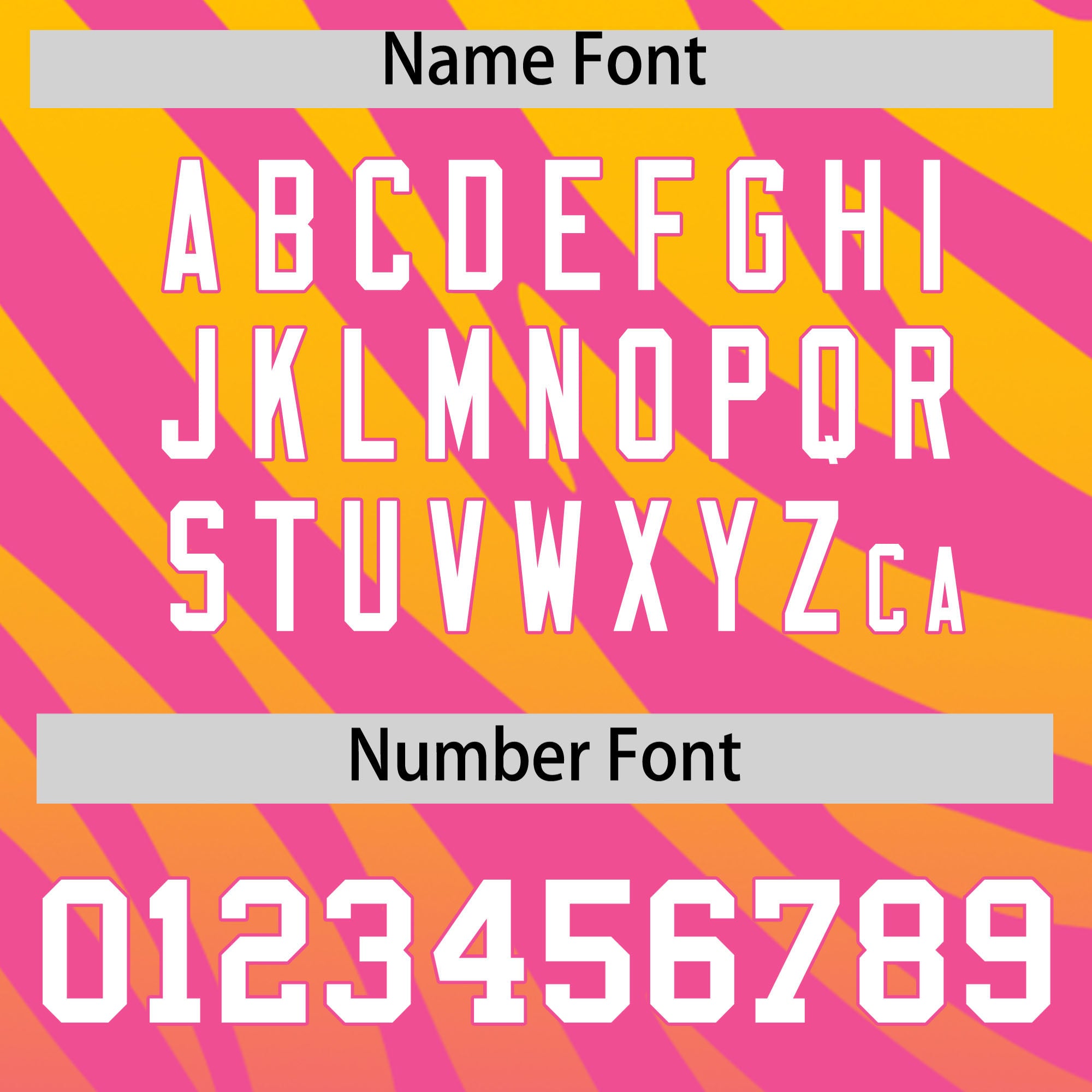 Custom Pink Gold Tiger Stripe Gradient Animal Print Personalized Team Shirt Baseball Jersey