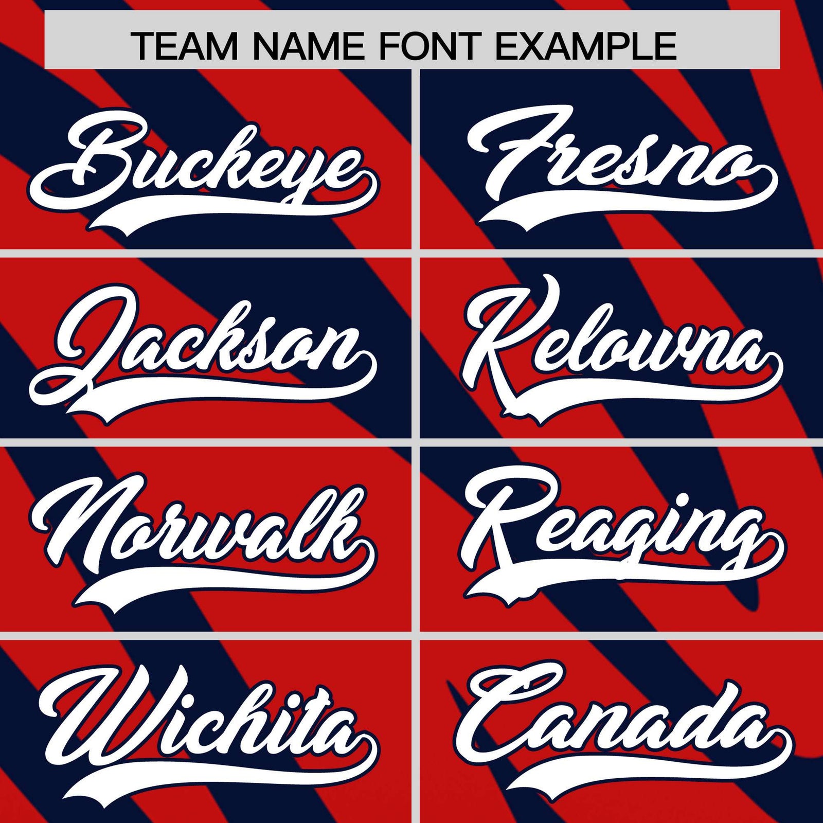 Custom Red Navy Tiger Stripe Gradient Animal Print Personalized Team Shirt Baseball Jersey