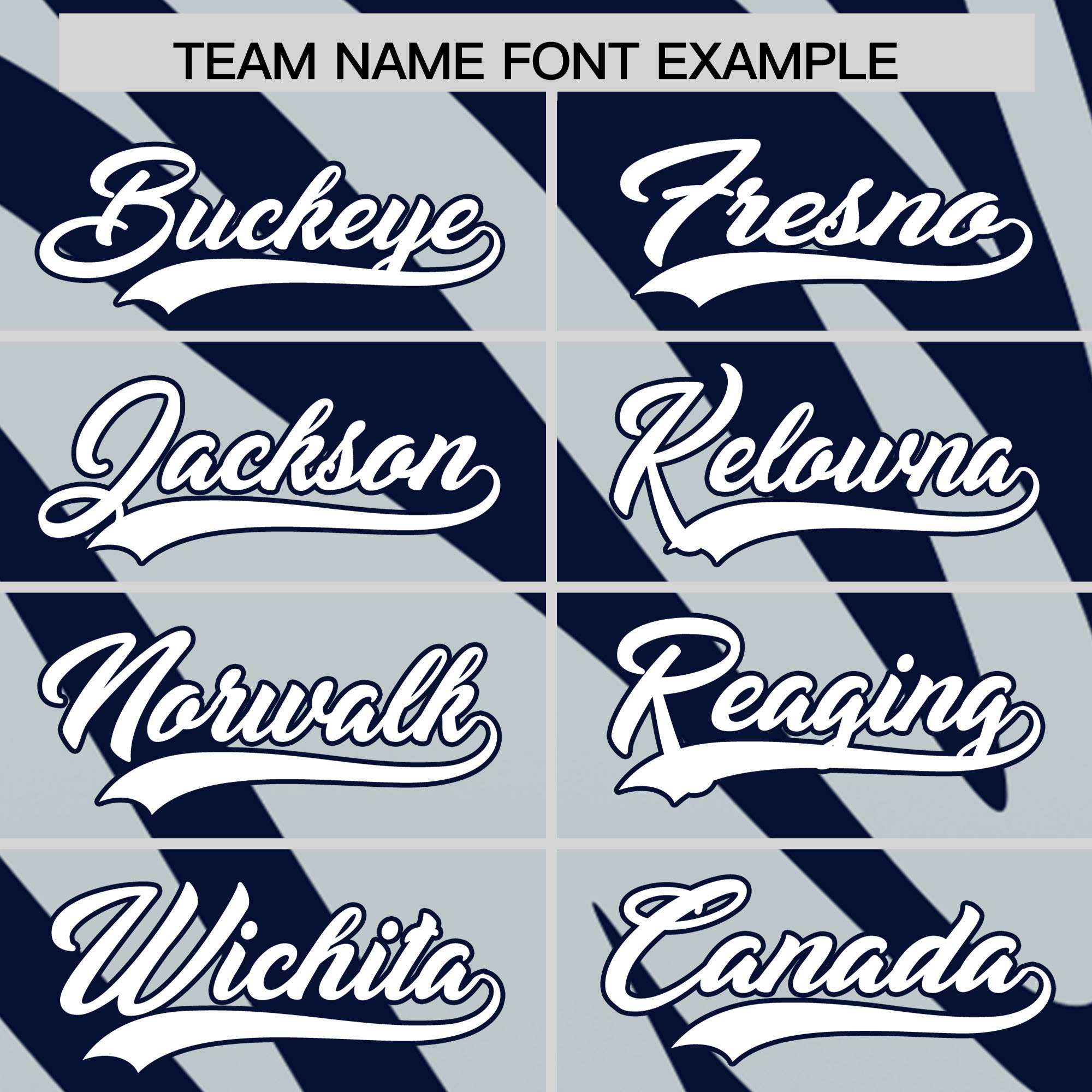 Custom Navy Silver Tiger Stripe Gradient Animal Print Personalized Team Shirt Baseball Jersey