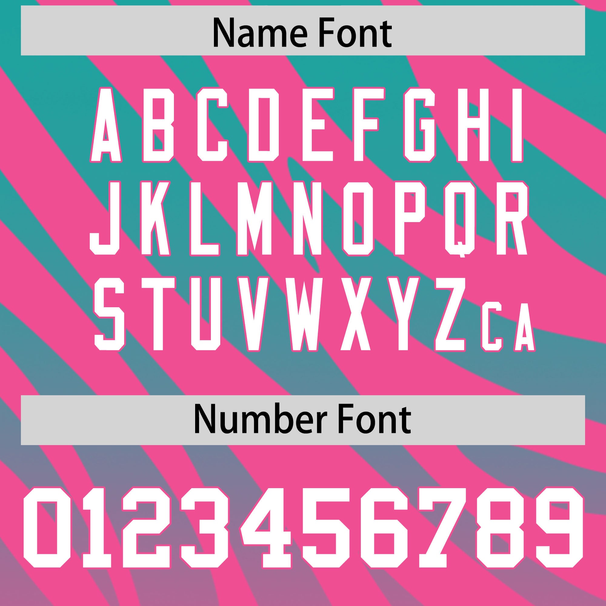 Custom Pink Aqua Tiger Stripe Gradient Animal Print Personalized Team Shirt Baseball Jersey