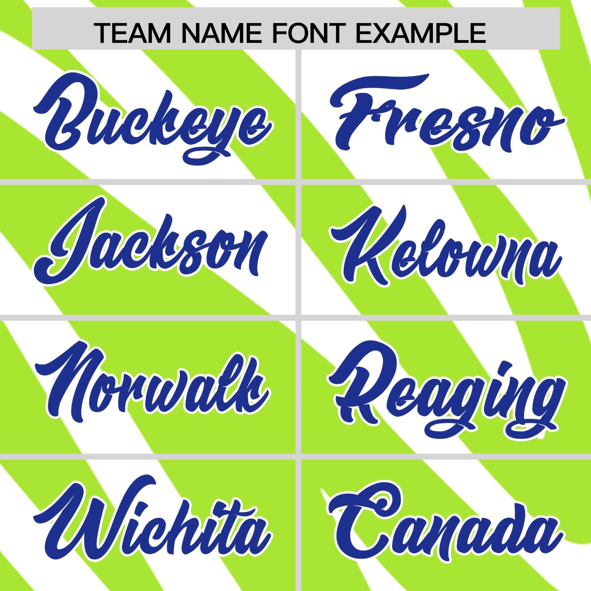 Custom Neon Green White Tiger Stripe Gradient Animal Print Personalized Team Shirt Baseball Jersey