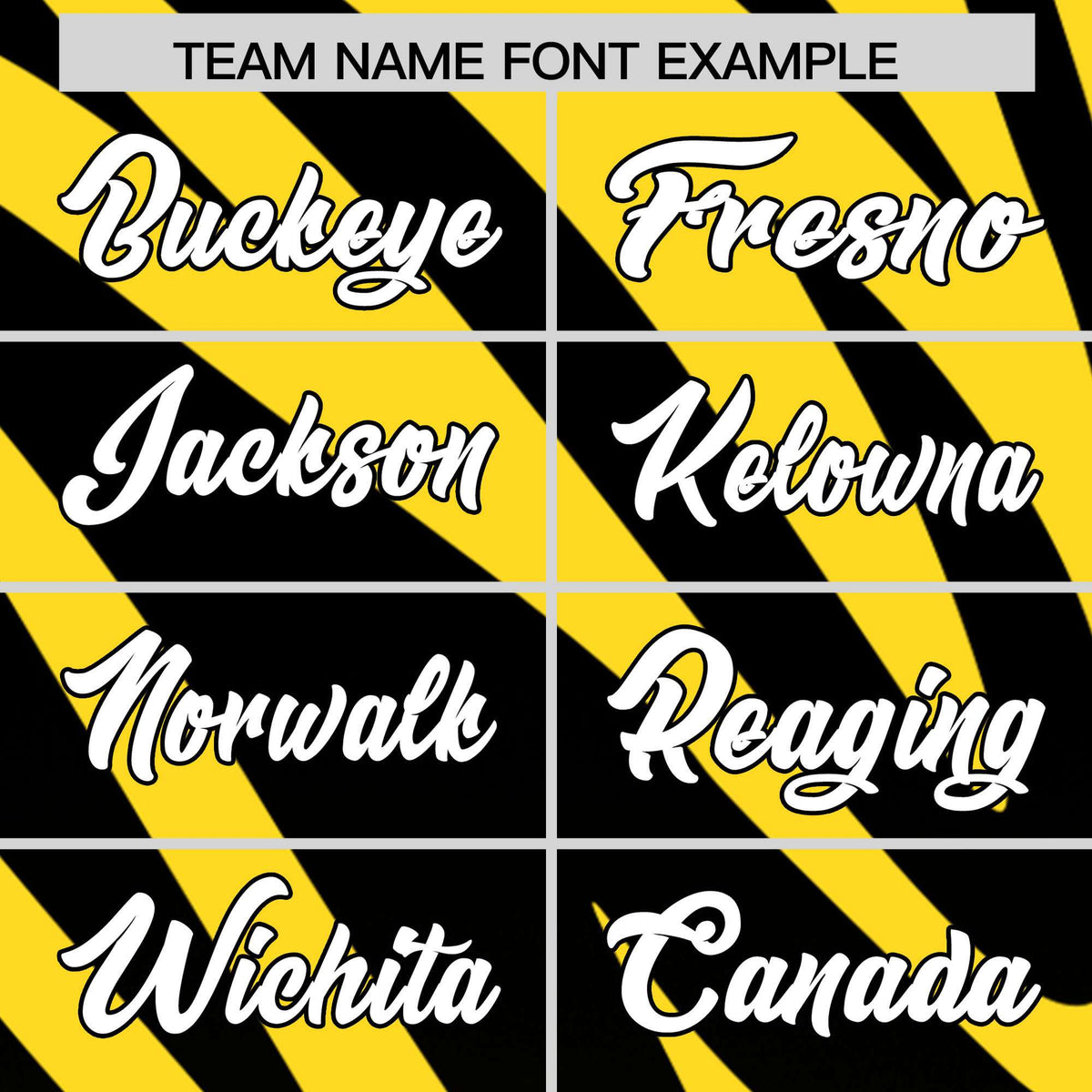 Custom Gold Black Tiger Stripe Gradient Animal Print Personalized Team Shirt Baseball Jersey