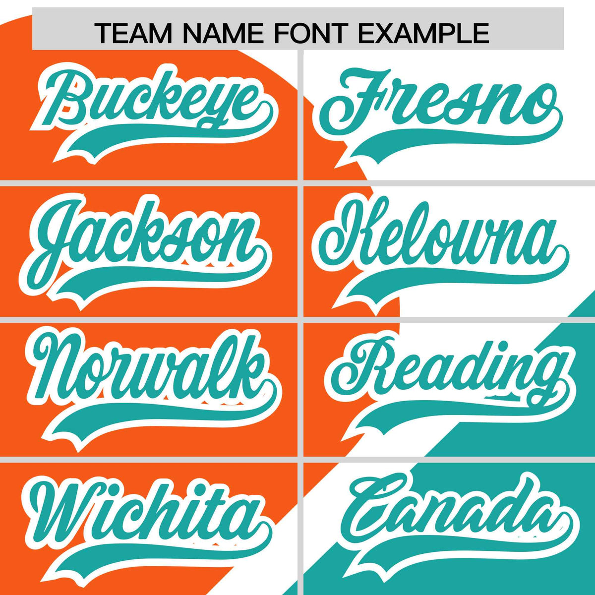 Custom White Orange-Aqua Color Block Personalized Half Heart Pattern Authentic Baseball Jersey