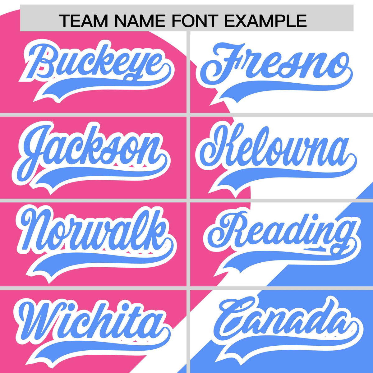 Custom White Pink-Powder Blue Color Block Personalized Half Heart Pattern Authentic Baseball Jersey