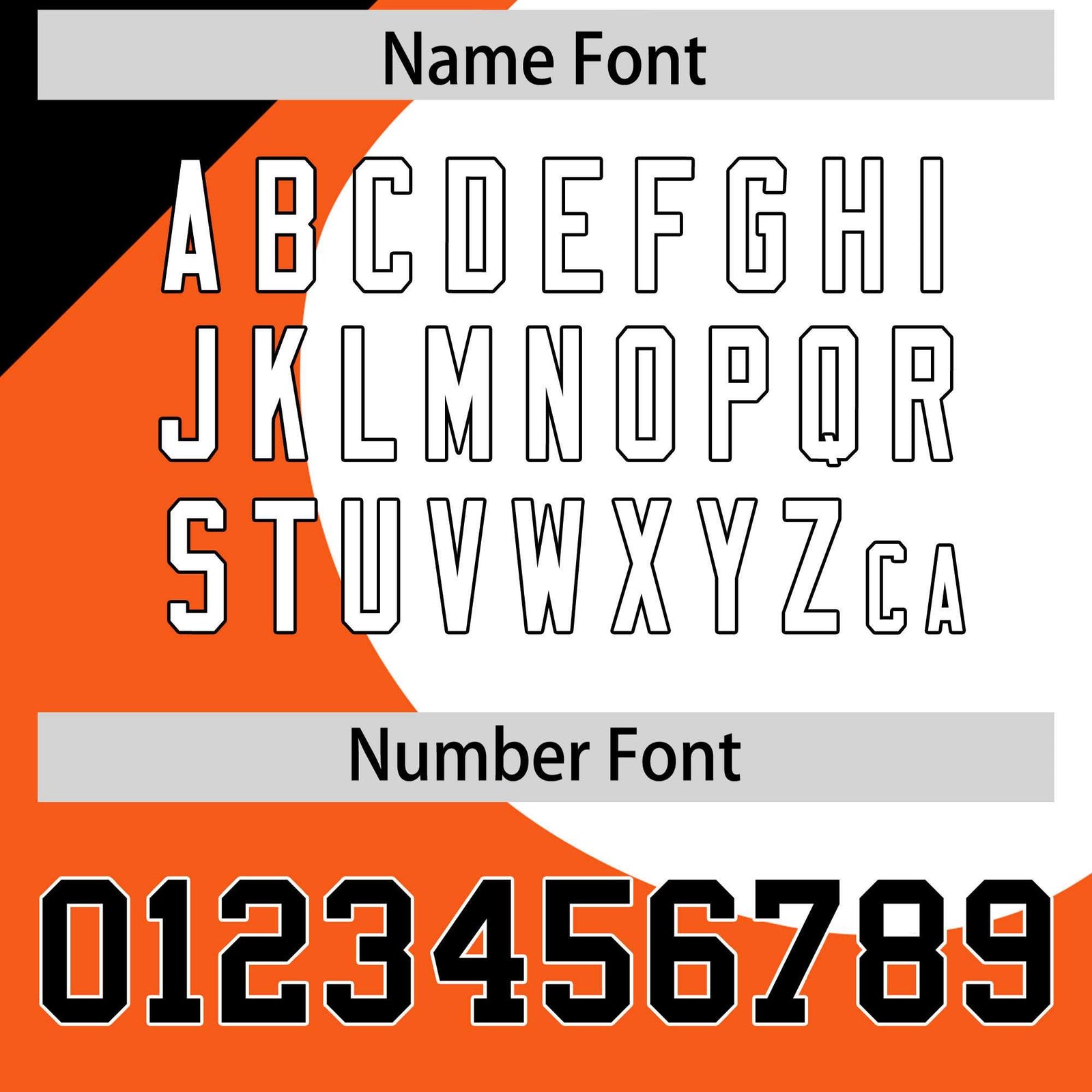 Custom Orange Black-White Color Block Personalized Half Heart Pattern Authentic Baseball Jersey