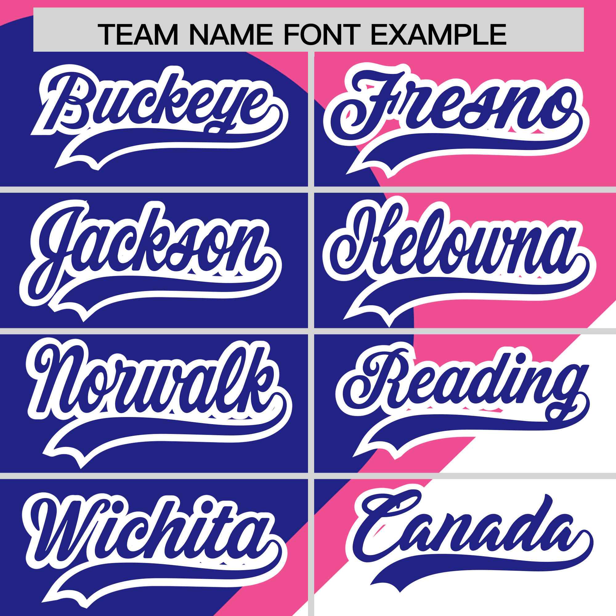 Custom Pink Royal-White Color Block Personalized Half Heart Pattern Authentic Baseball Jersey