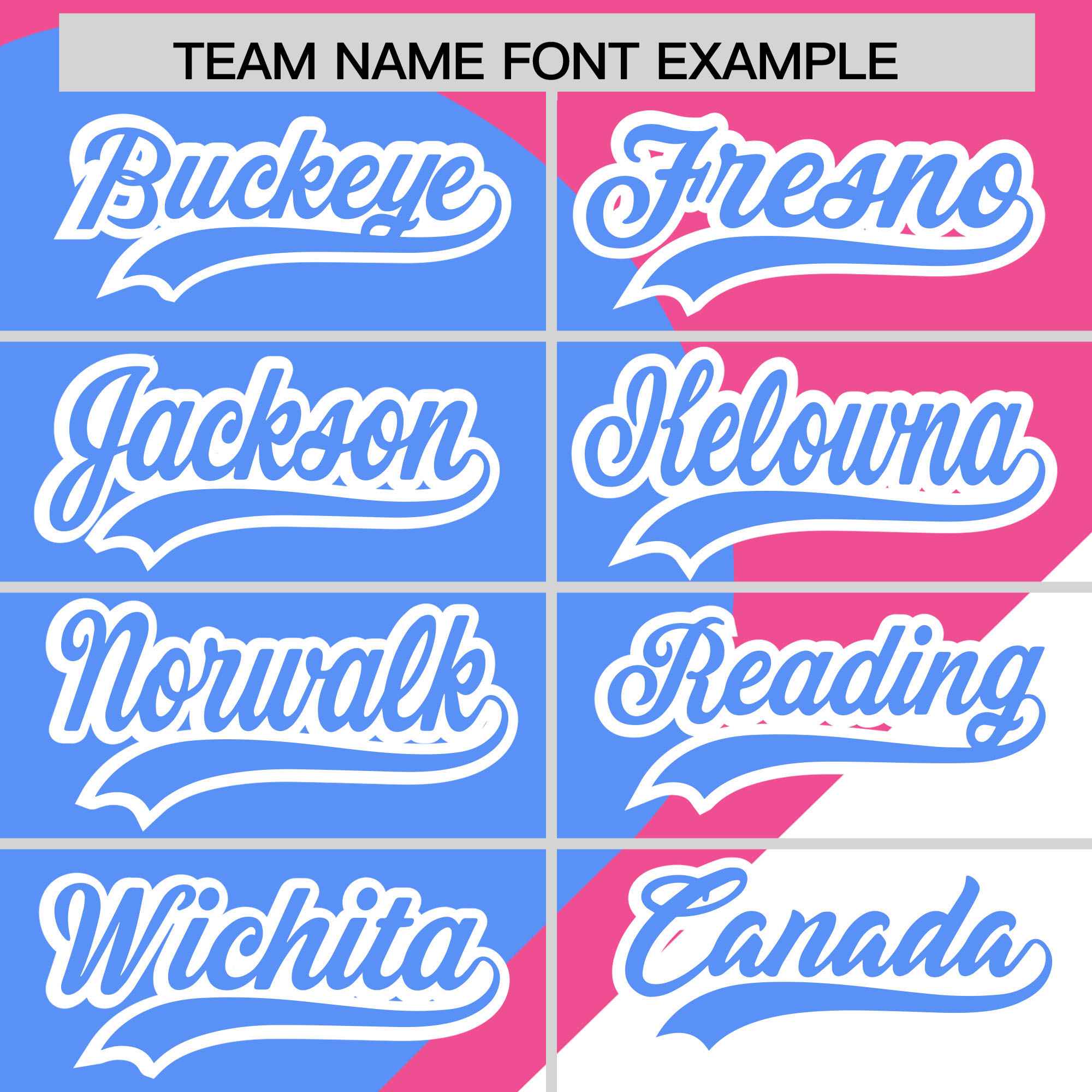 Custom Pink Powder Blue-White Color Block Personalized Half Heart Pattern Authentic Baseball Jersey