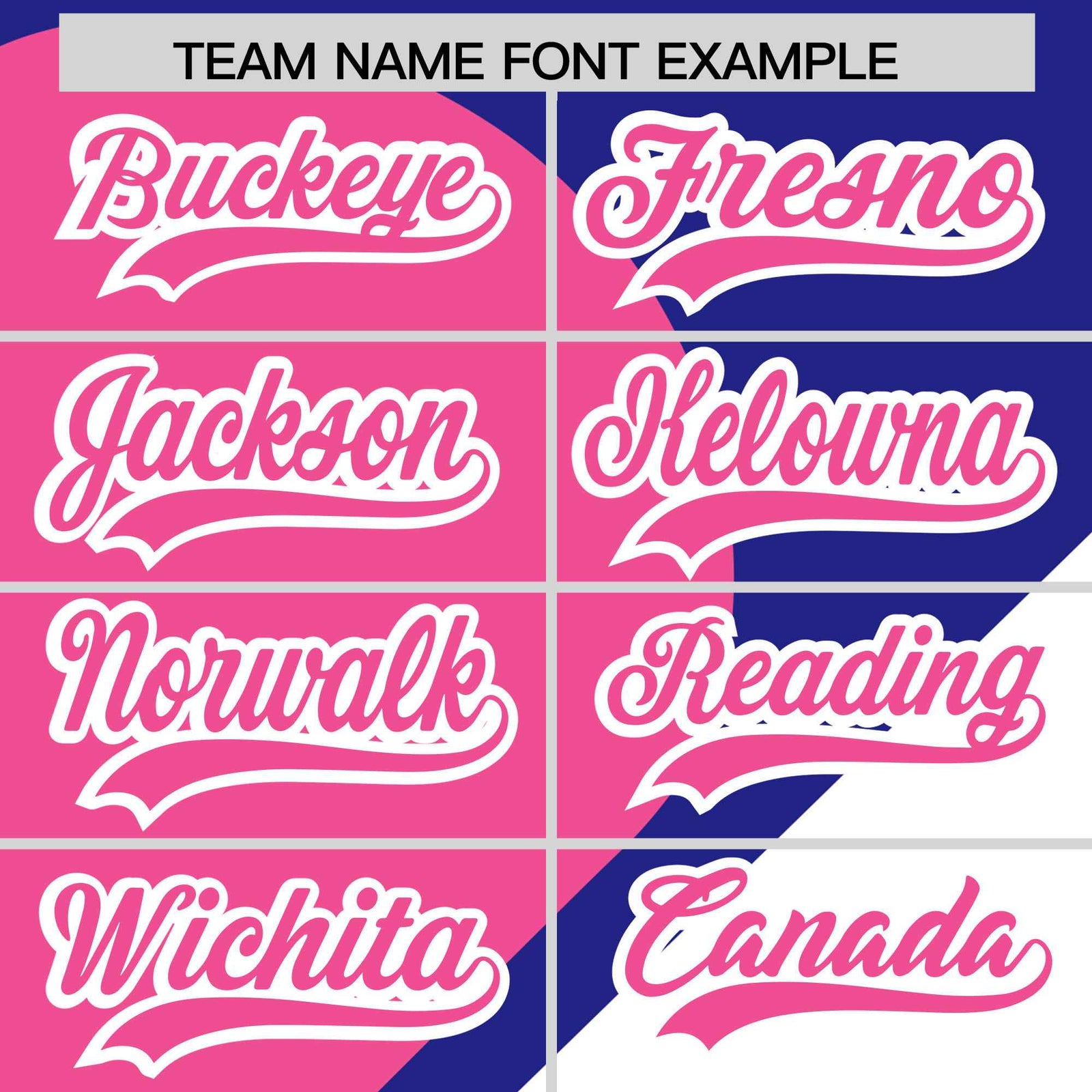 Custom Royal Pink-White Color Block Personalized Half Heart Pattern Authentic Baseball Jersey