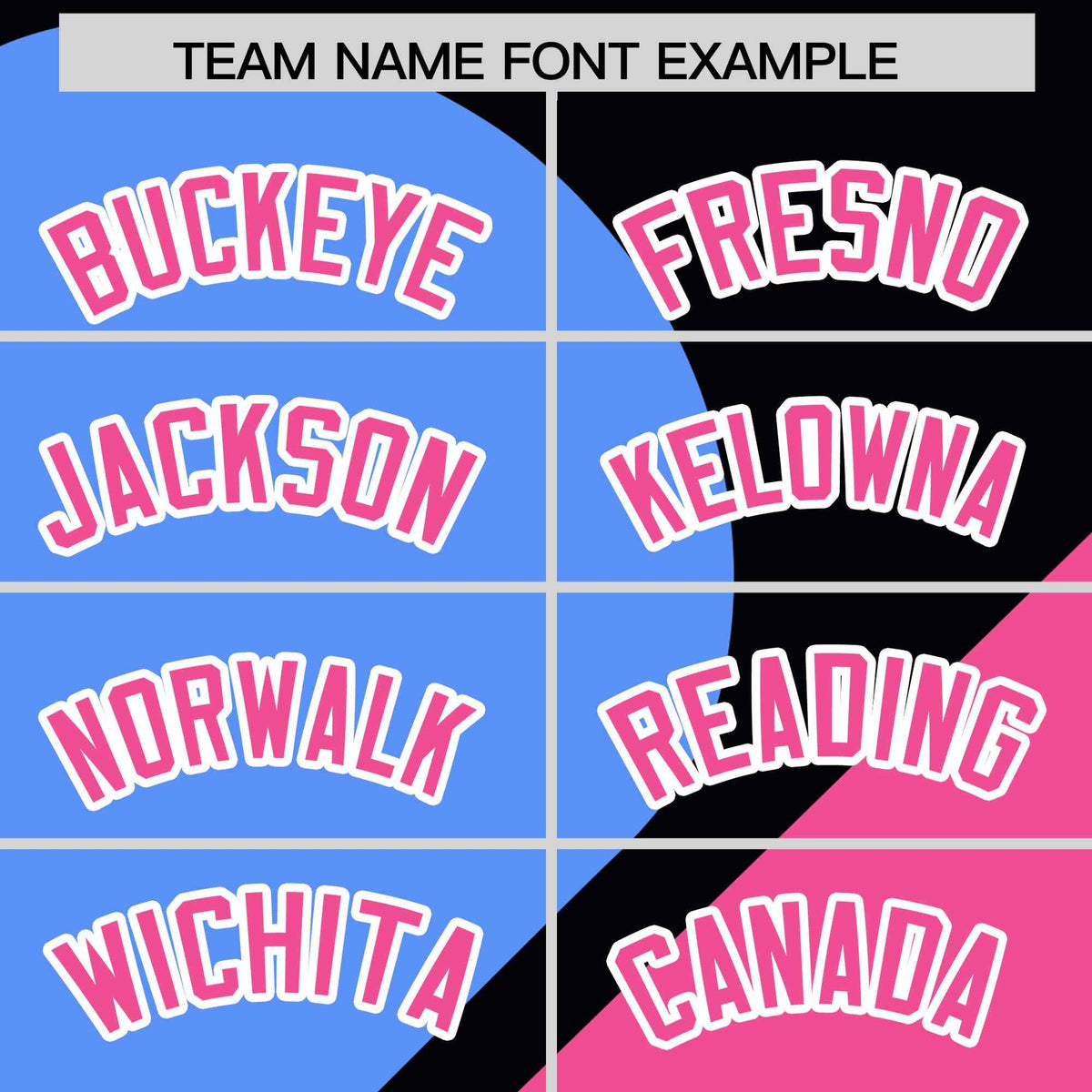 Custom Black Powder Blue-Pink Color Block Personalized Half Heart Pattern Authentic Baseball Jersey