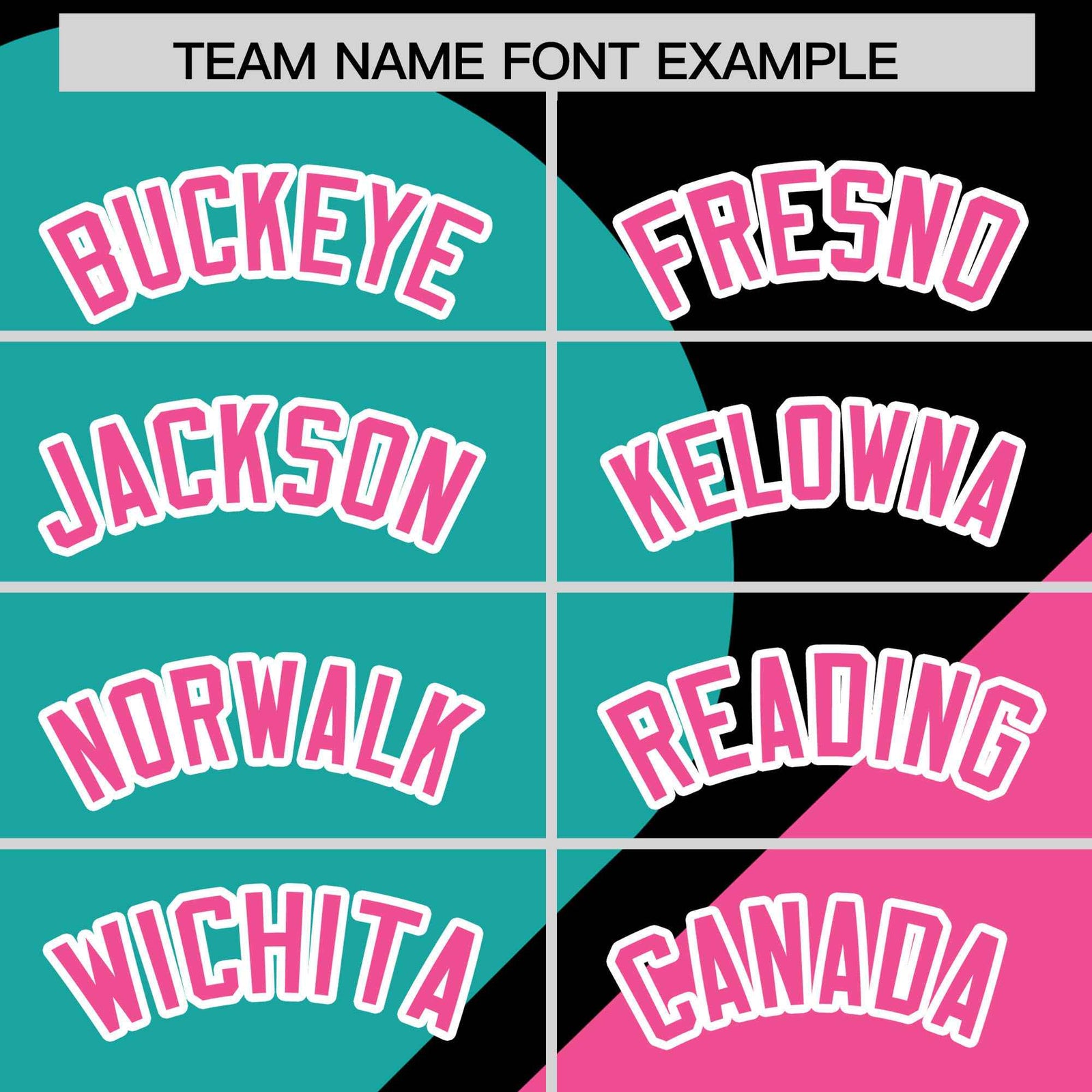 Custom Black Aqua-Pink Color Block Personalized Half Heart Pattern Authentic Baseball Jersey