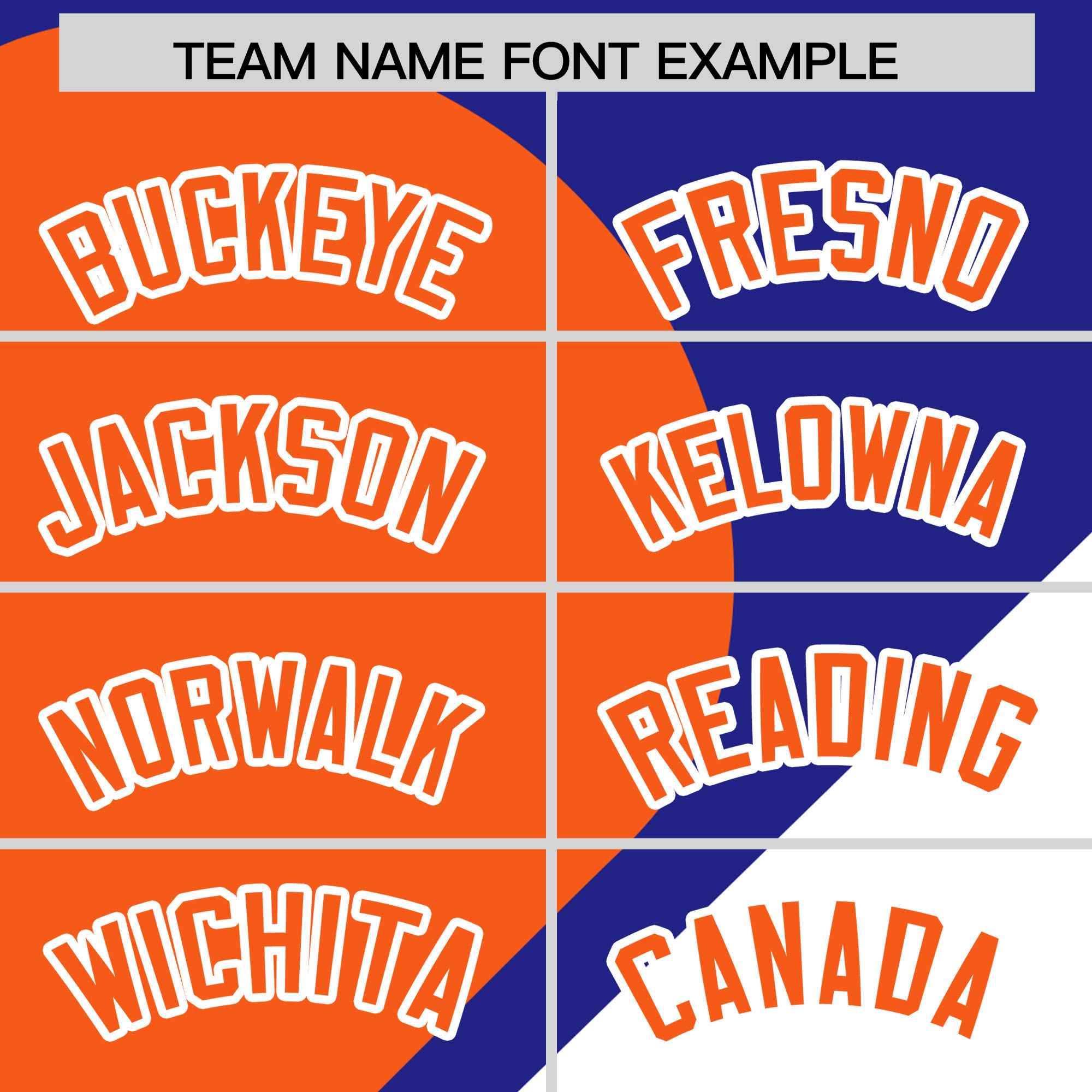 Custom Royal Orange-White Color Block Personalized Half Heart Pattern Authentic Baseball Jersey