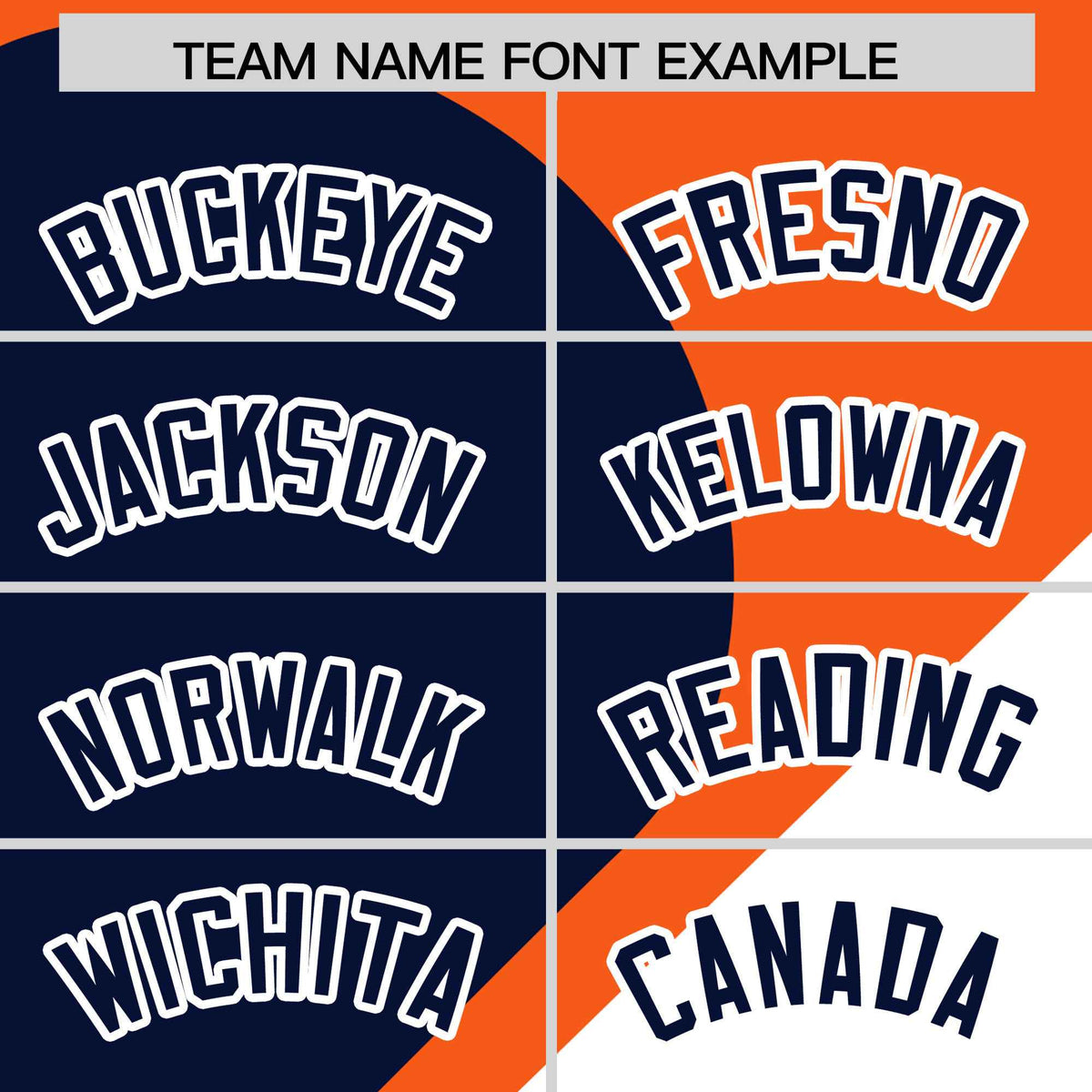Custom Orange Navy-White Color Block Personalized Half Heart Pattern Authentic Baseball Jersey