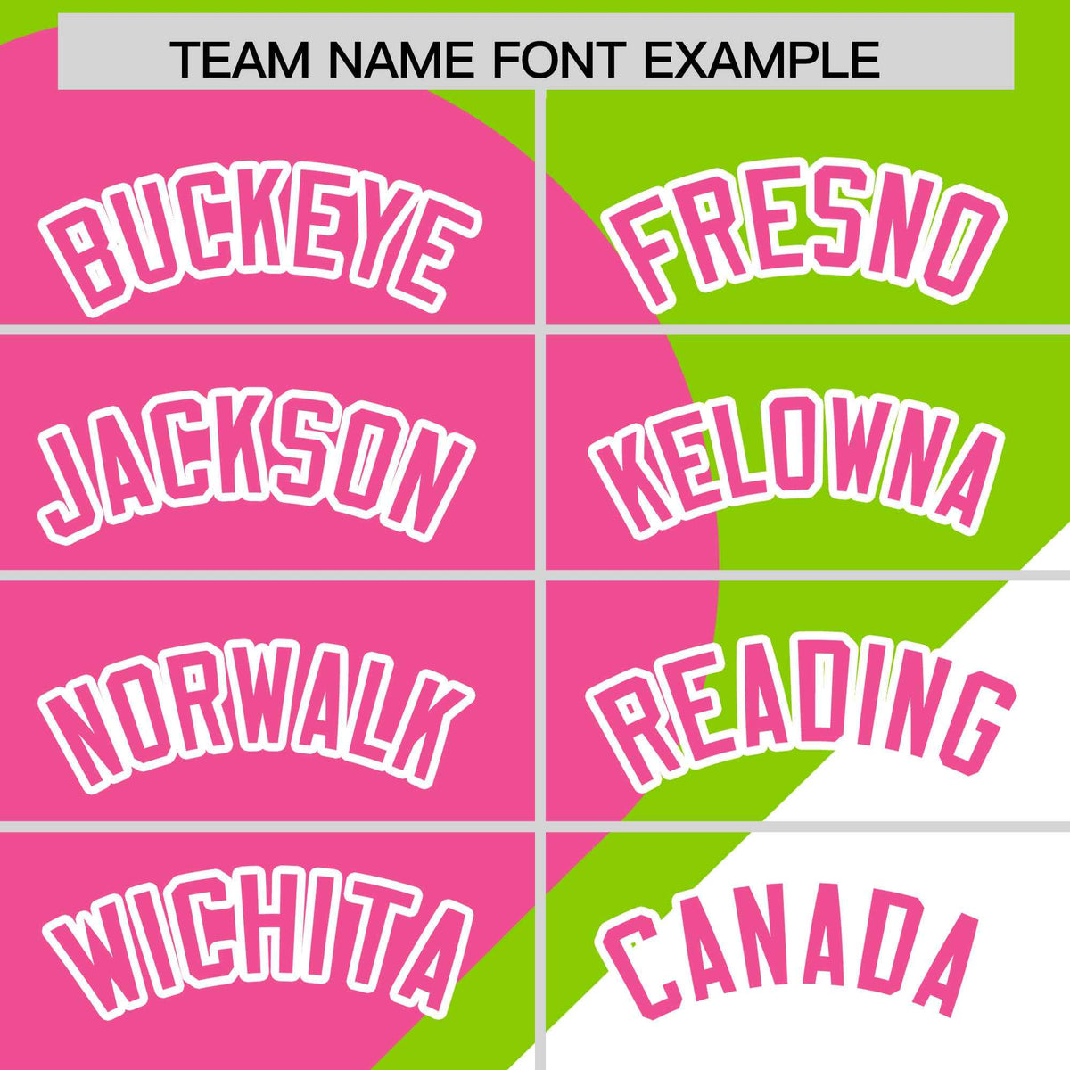 Custom Neon Green Pink-White Color Block Personalized Half Heart Pattern Authentic Baseball Jersey