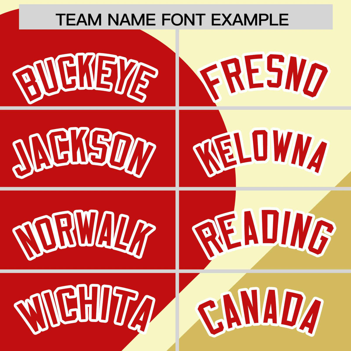 Custom Cream Red-Old Gold Color Block Personalized Half Heart Pattern Authentic Baseball Jersey