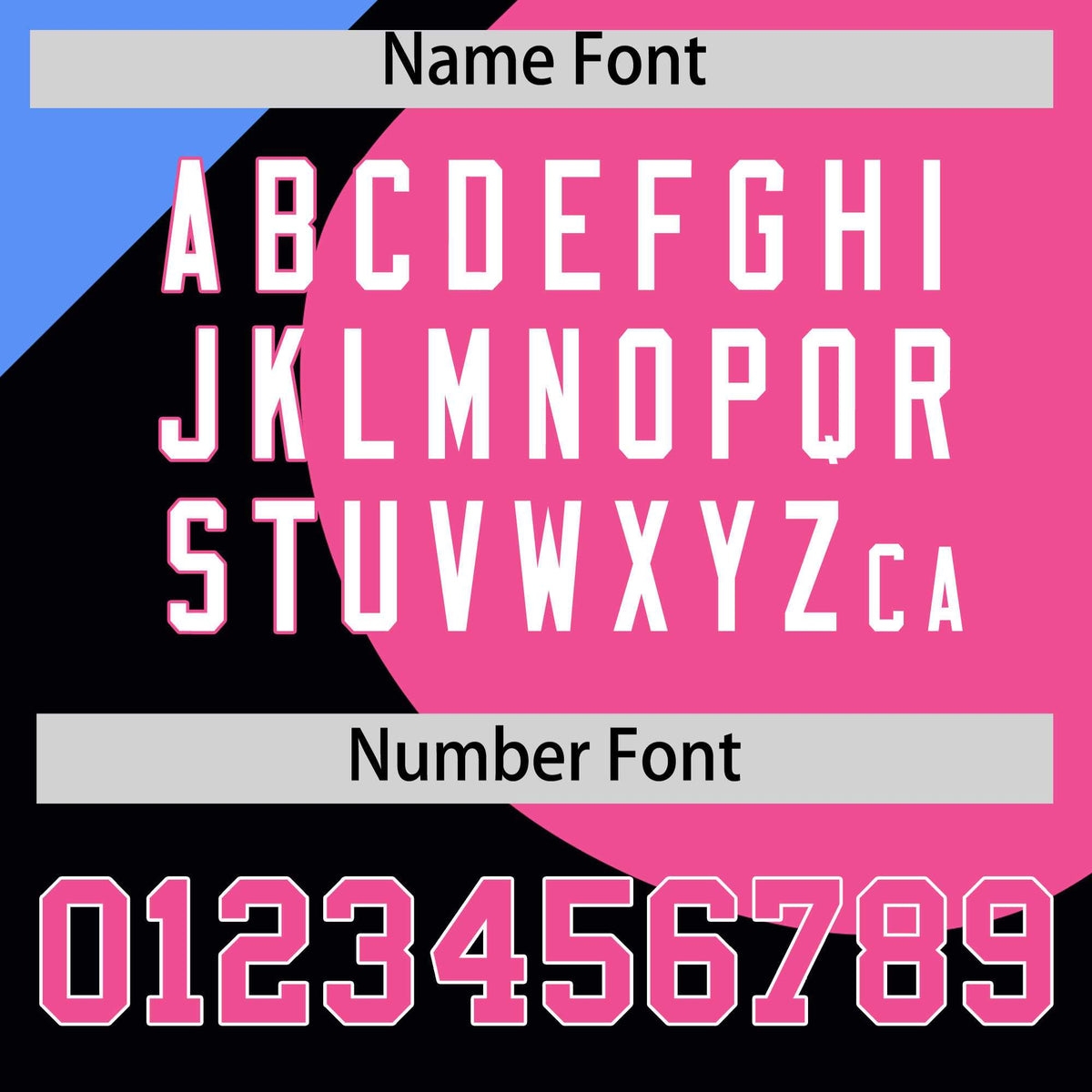 Custom Black Powder Blue-Pink Color Block Personalized Half Heart Pattern Authentic Baseball Jersey