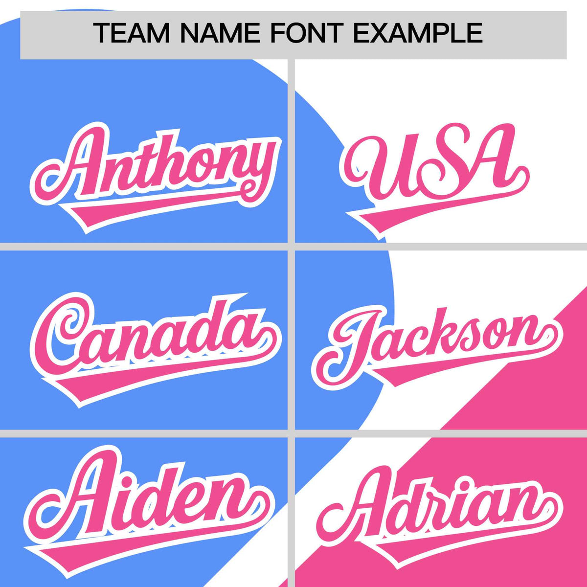 Custom White Powder Blue-Pink Color Block Personalized Half Heart Pattern Authentic Baseball Jersey