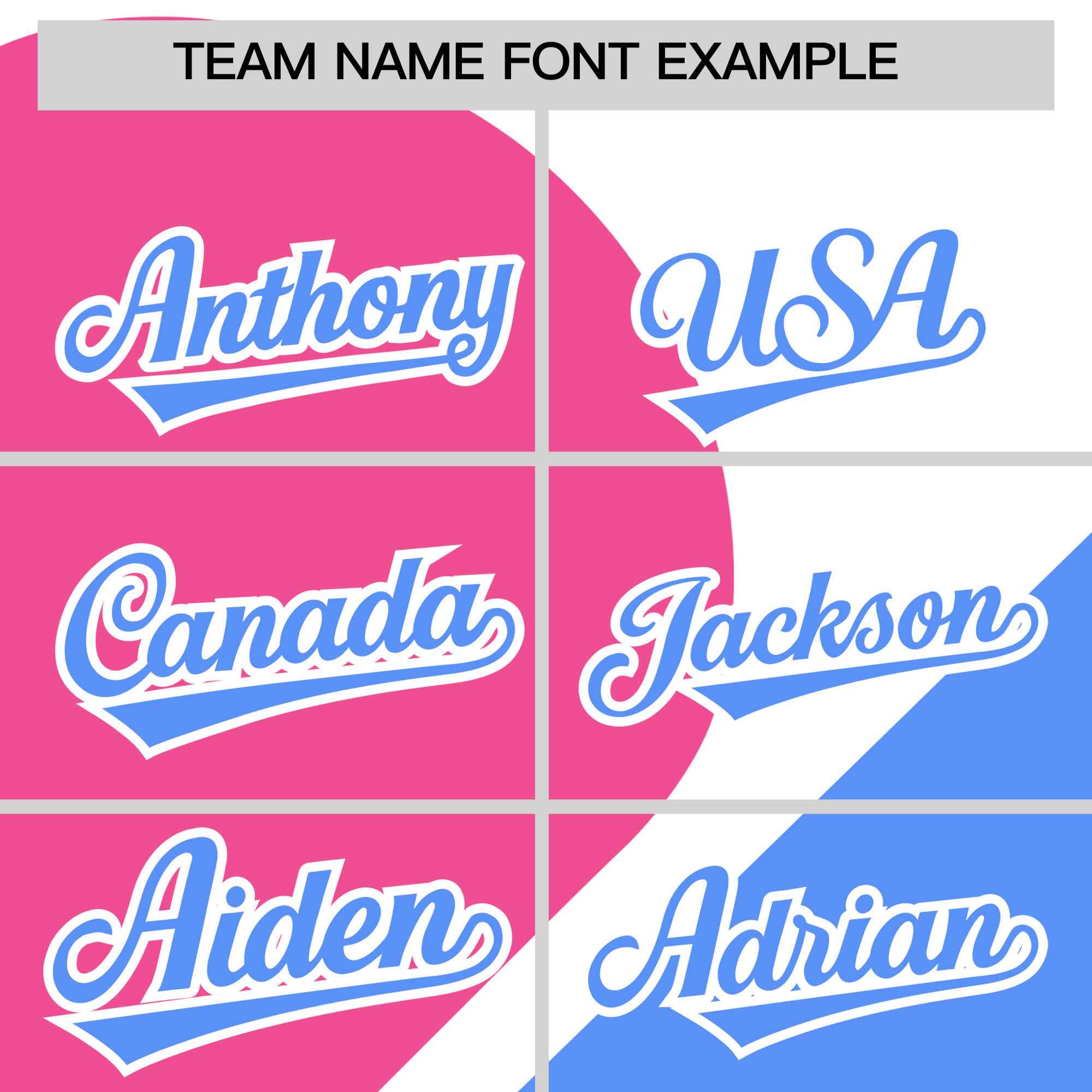 Custom White Pink-Powder Blue Color Block Personalized Half Heart Pattern Authentic Baseball Jersey