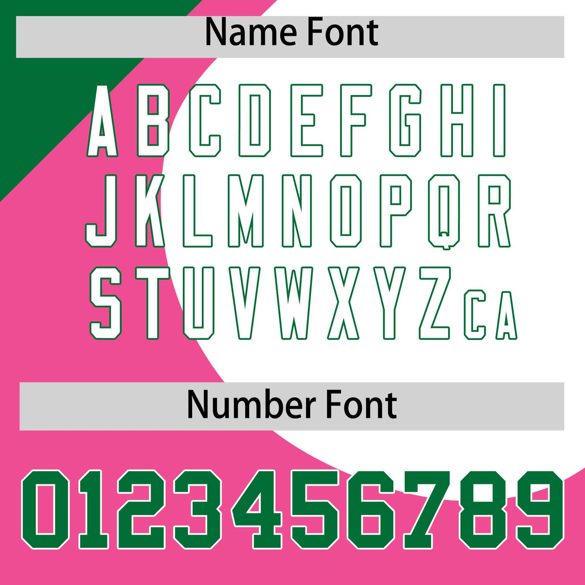 Custom Pink Kelly Green-White Color Block Personalized Half Heart Pattern Authentic Baseball Jersey