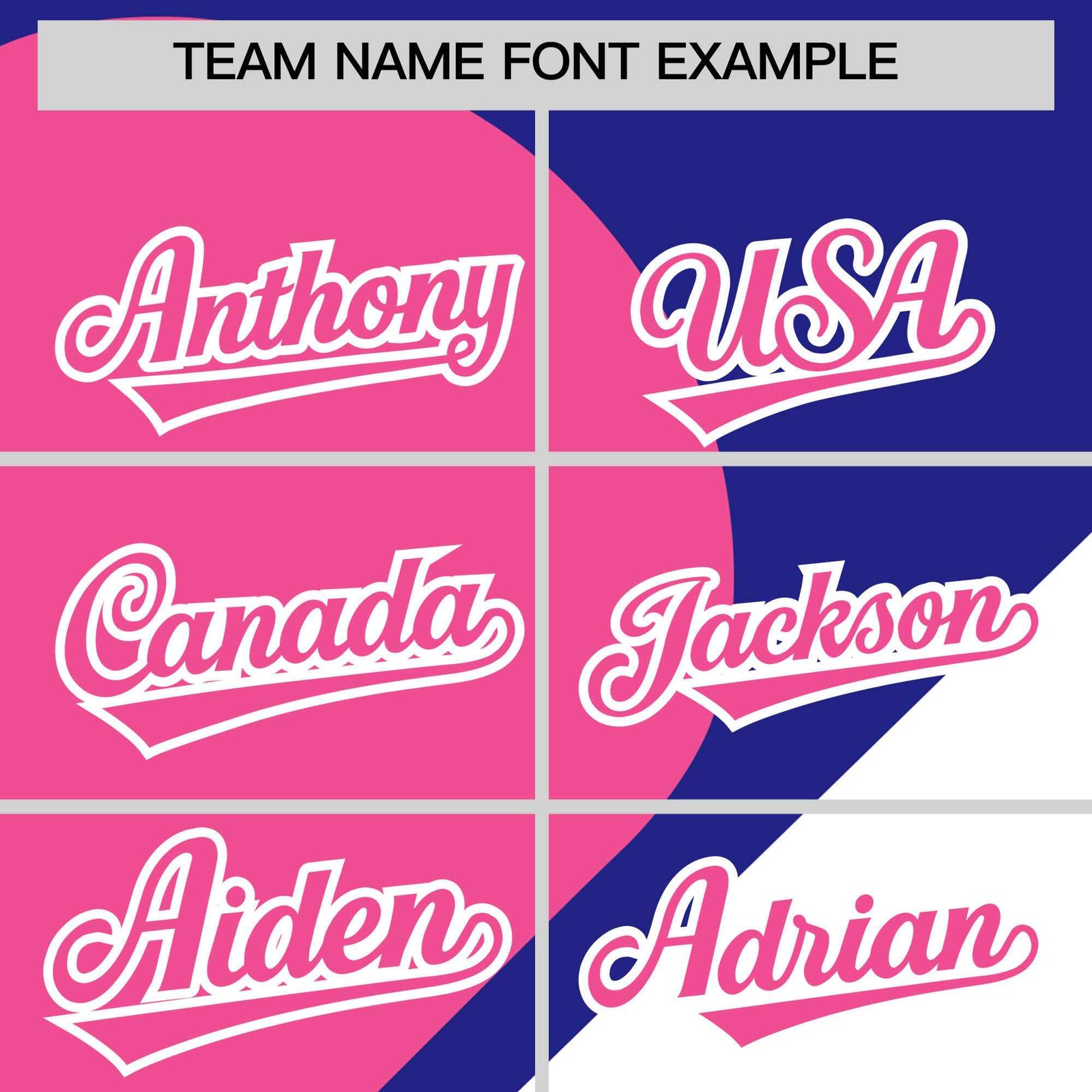 Custom Royal Pink-White Color Block Personalized Half Heart Pattern Authentic Baseball Jersey