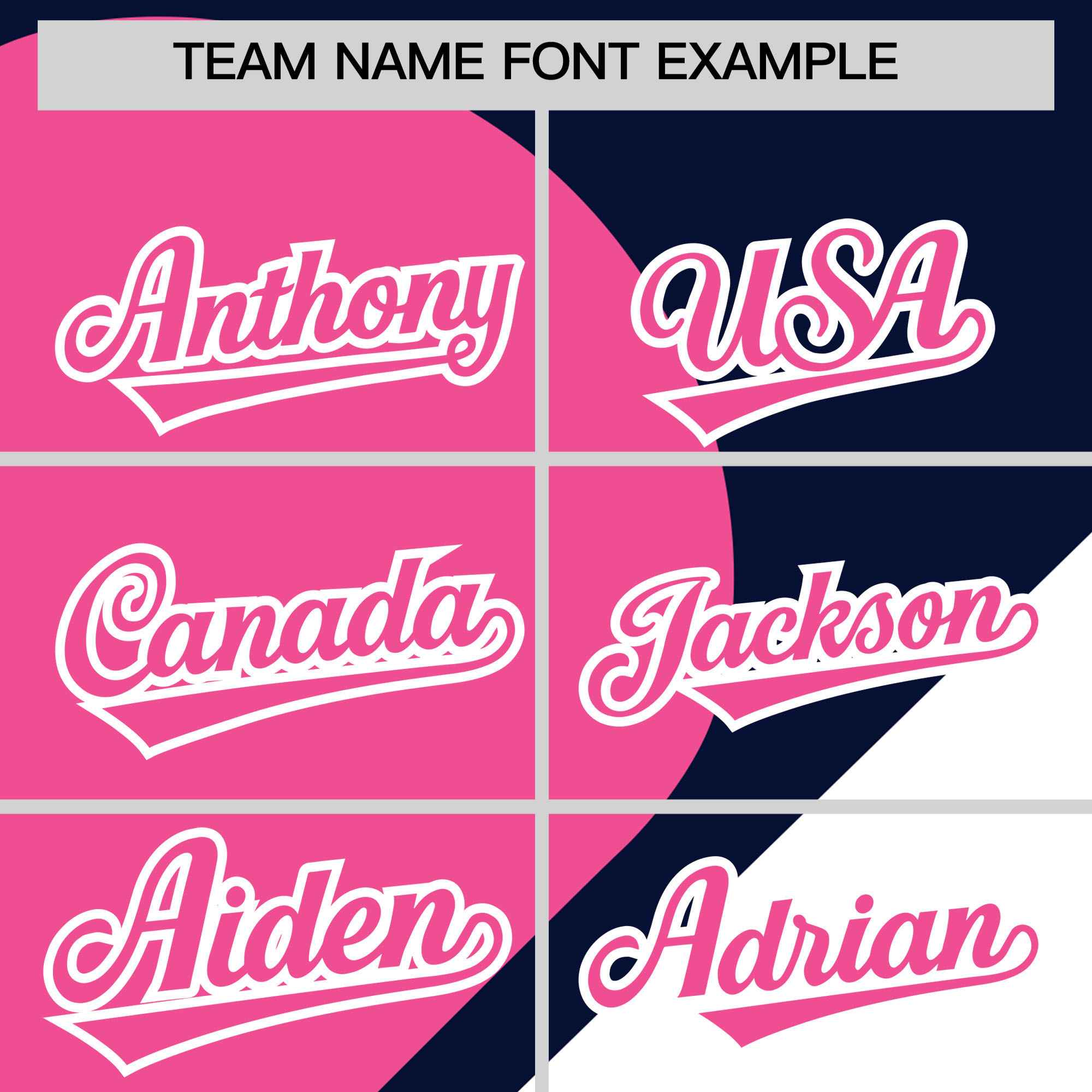 Custom Navy Pink-White Color Block Personalized Half Heart Pattern Authentic Baseball Jersey