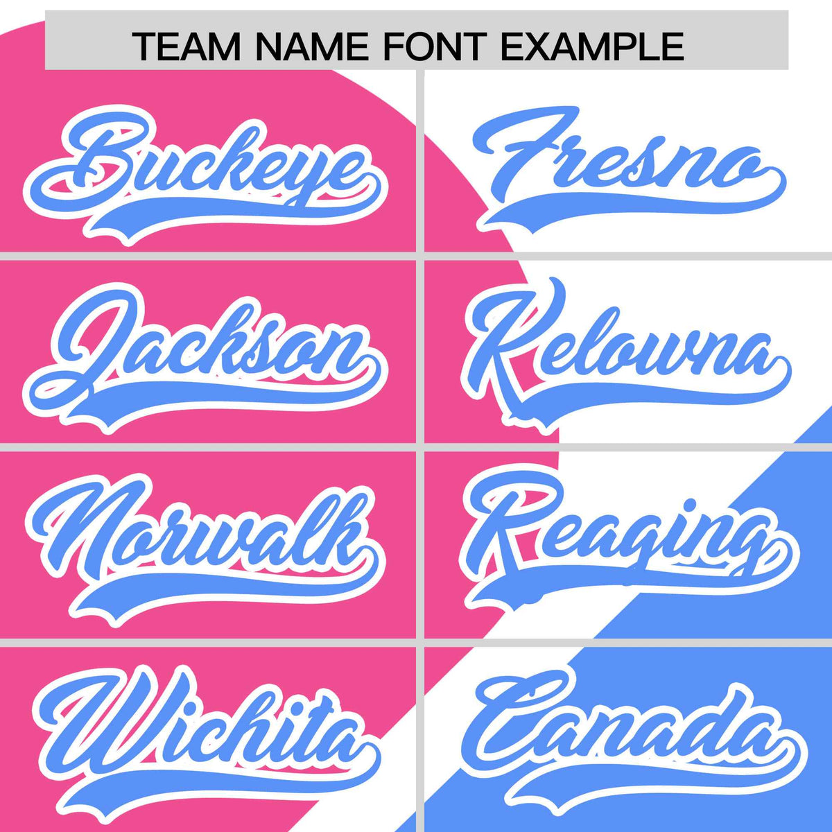 Custom White Pink-Powder Blue Color Block Personalized Half Heart Pattern Authentic Baseball Jersey