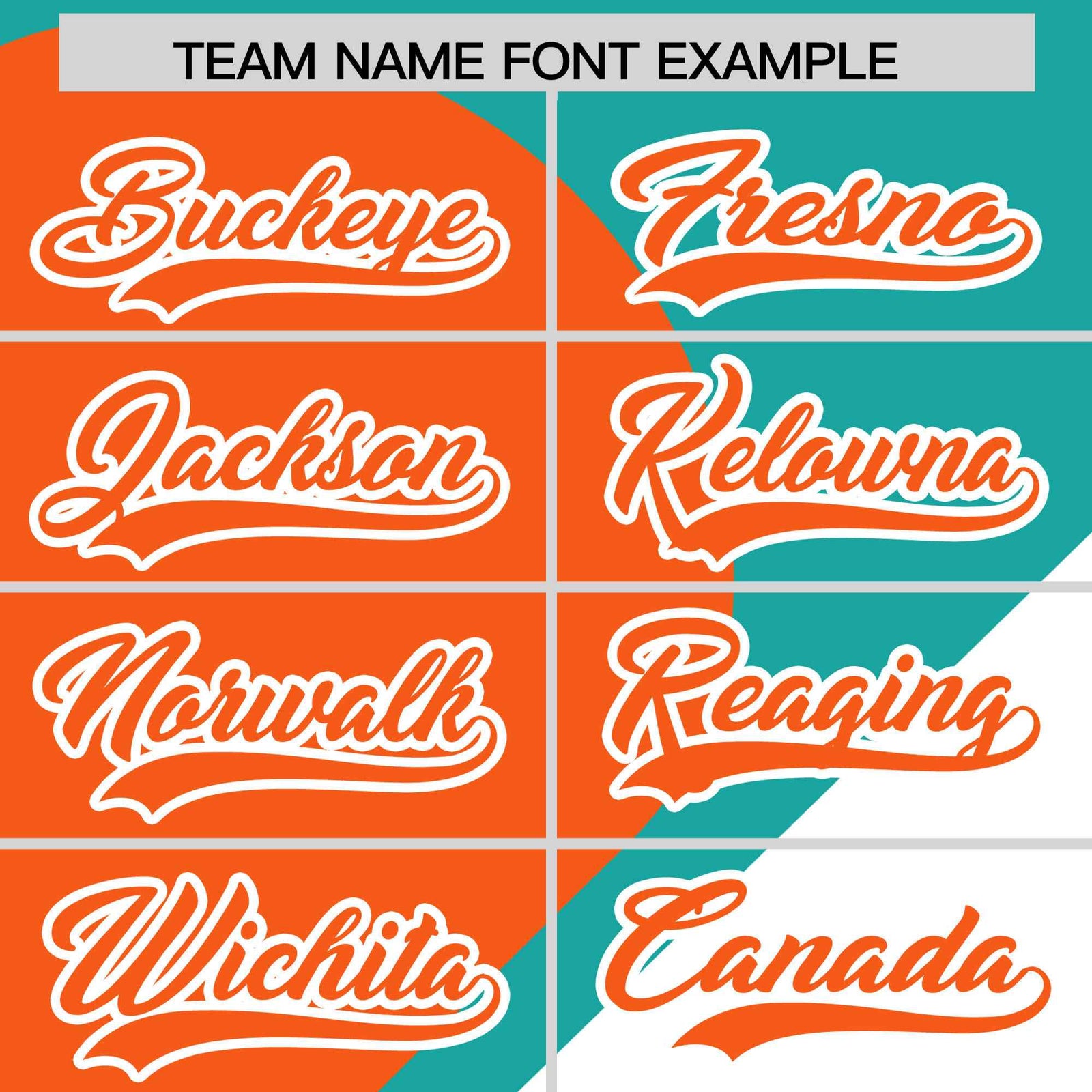 Custom Aqua Orange-White Color Block Personalized Half Heart Pattern Authentic Baseball Jersey