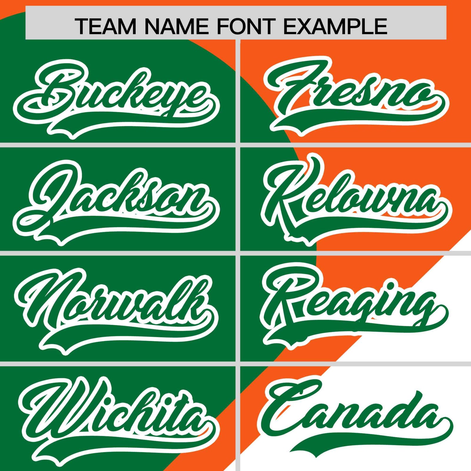 Custom Orange Kelly Green-White Color Block Personalized Half Heart Pattern Authentic Baseball Jersey