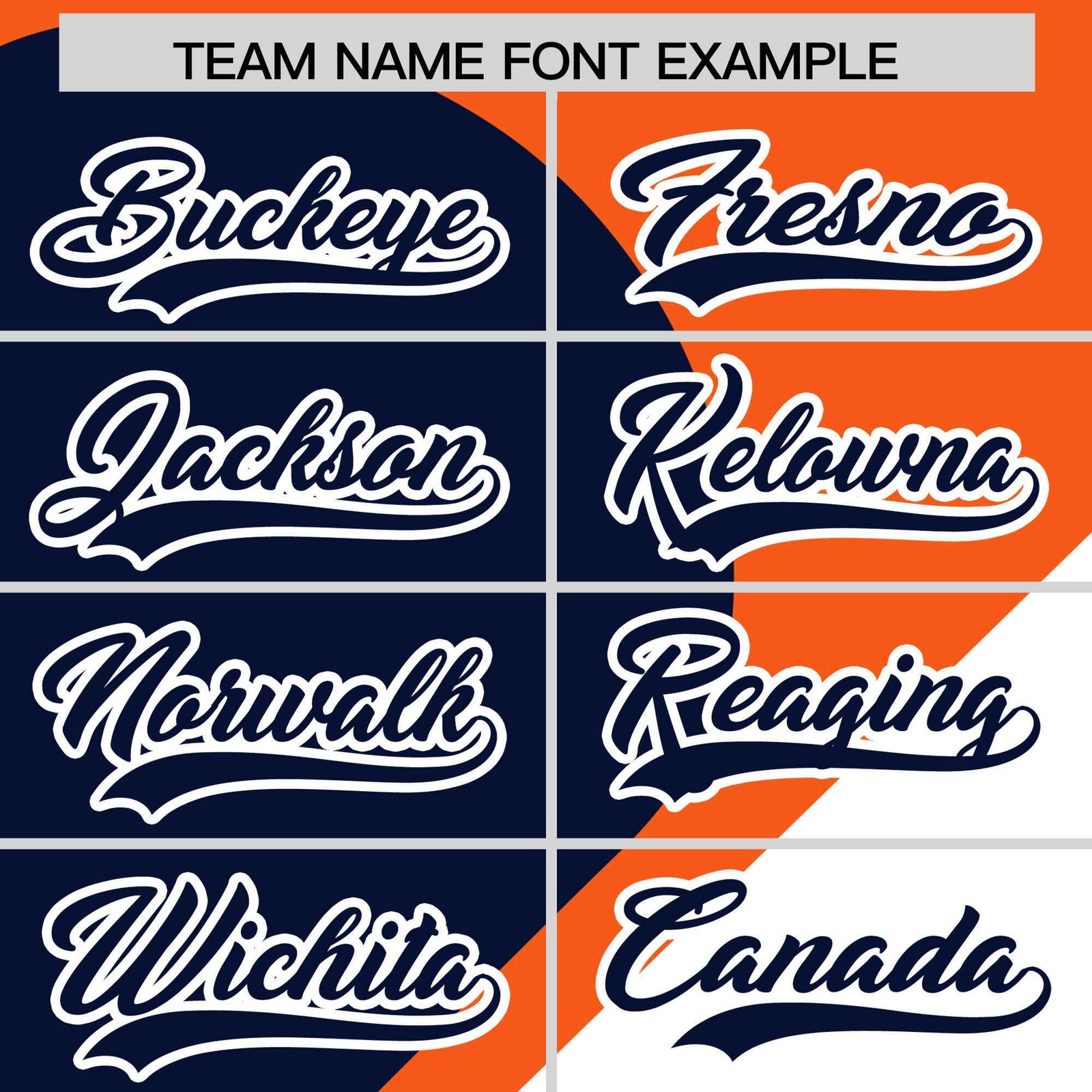 Custom Orange Navy-White Color Block Personalized Half Heart Pattern Authentic Baseball Jersey