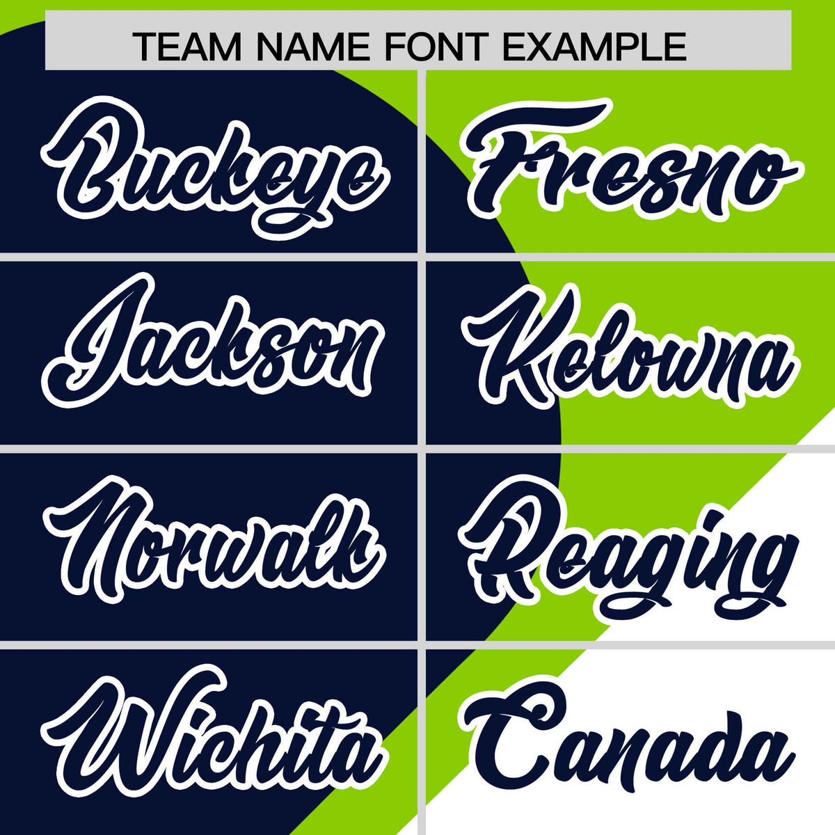 Custom Neon Green Navy-White Color Block Personalized Half Heart Pattern Authentic Baseball Jersey