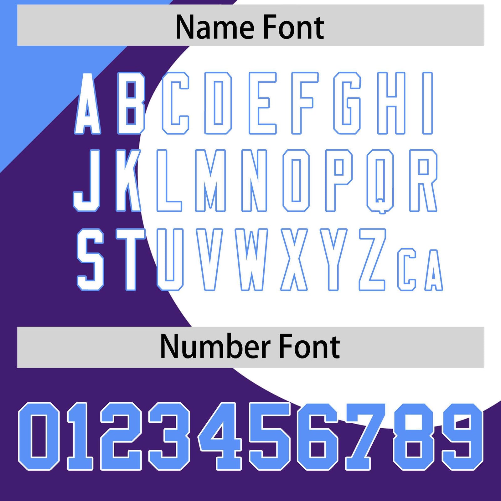 Custom Purple Powder Blue-White Color Block Personalized Half Heart Pattern Authentic Baseball Jersey