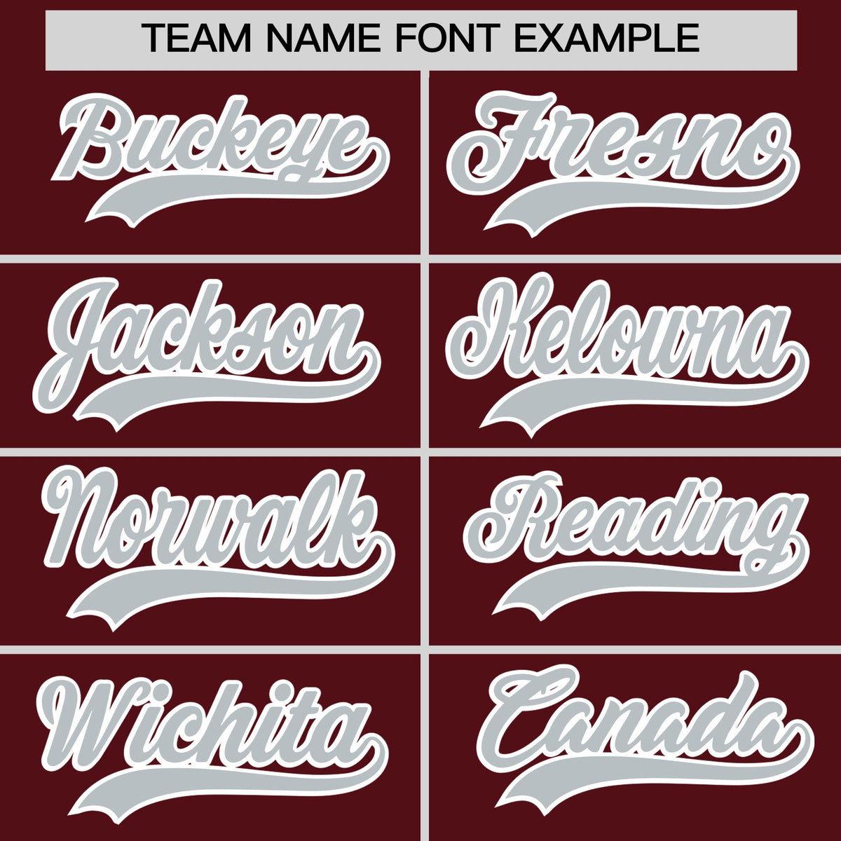 Custom Burgundy Silver Side Camo Style Personalization Baseball Jersey| KXKSHOP