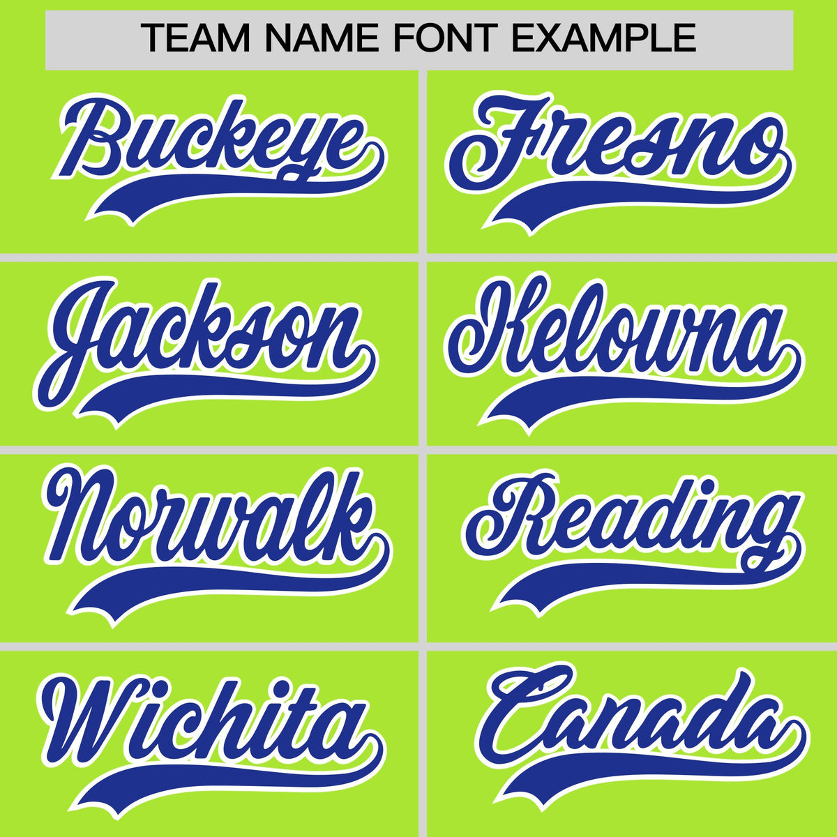 Custom Neon Green Royal Blue Side Camo Style Personalization Baseball Jersey| KXKSHOP