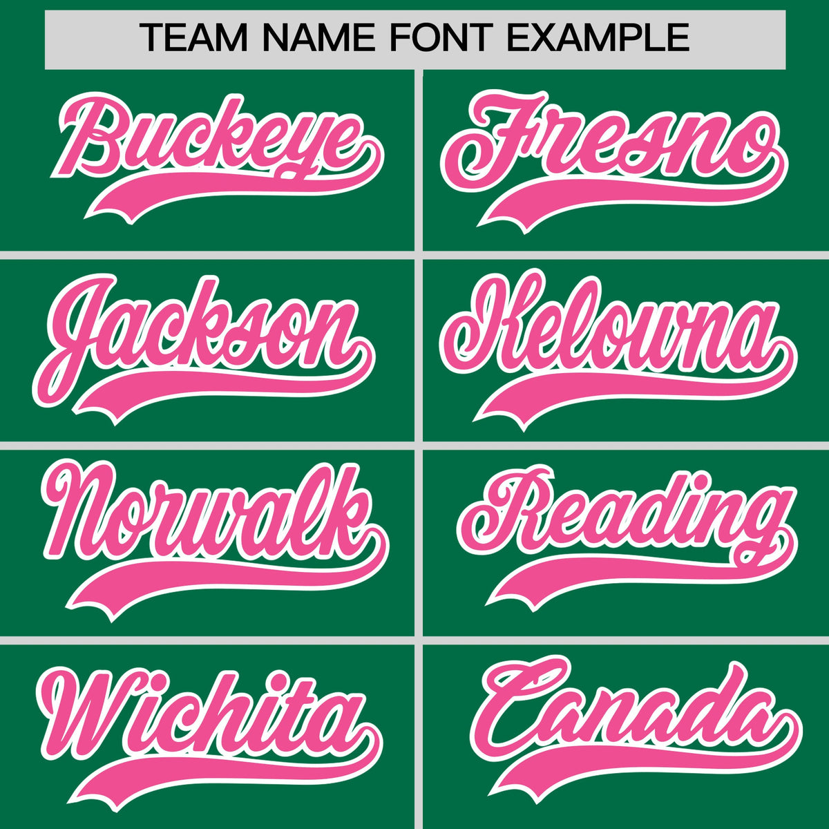 Custom Kelly Green Pink Side Camo Style Personalization Baseball Jersey| KXKSHOP