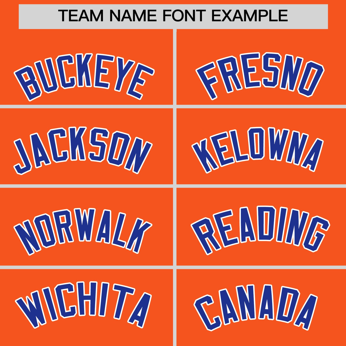 Custom Orange Royal Blue Side Camo Style Personalization Baseball Jersey| KXKSHOP