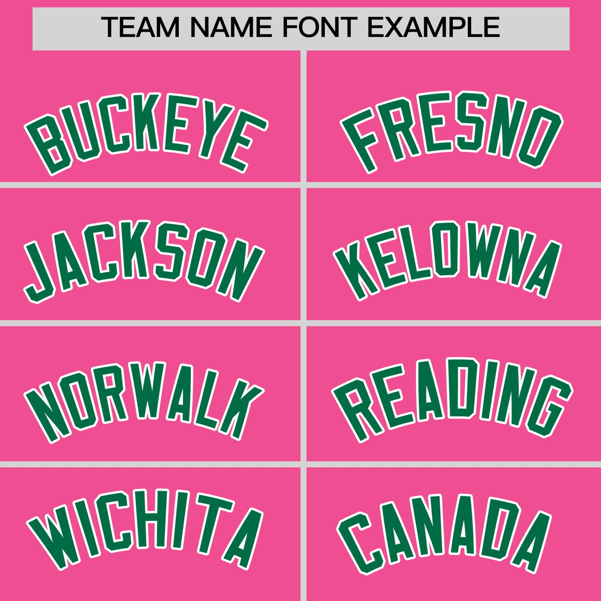 Custom Pink Kelly Green Side Camo Style Personalization Baseball Jersey| KXKSHOP