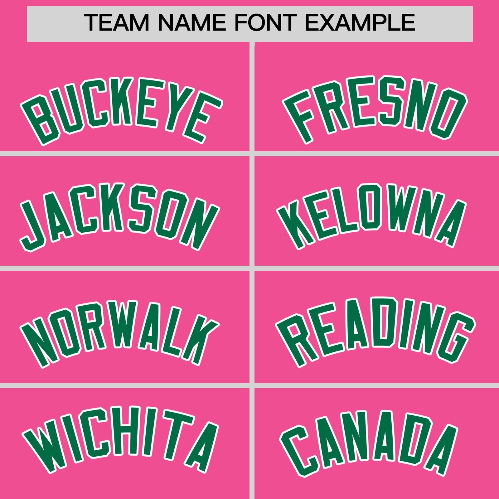 Custom Pink Kelly Green Side Camo Style Personalization Baseball Jersey| KXKSHOP