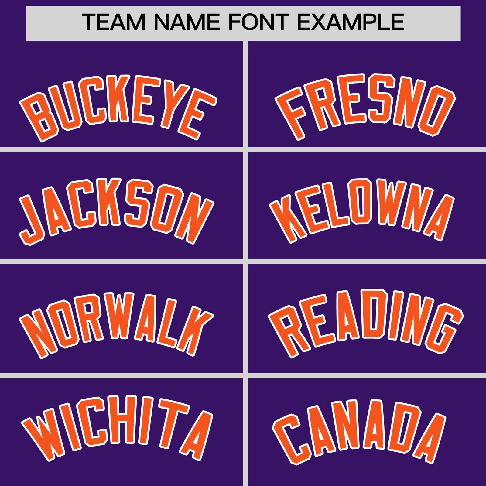 Custom Purple Orange Side Camo Style Personalization Baseball Jersey| KXKSHOP