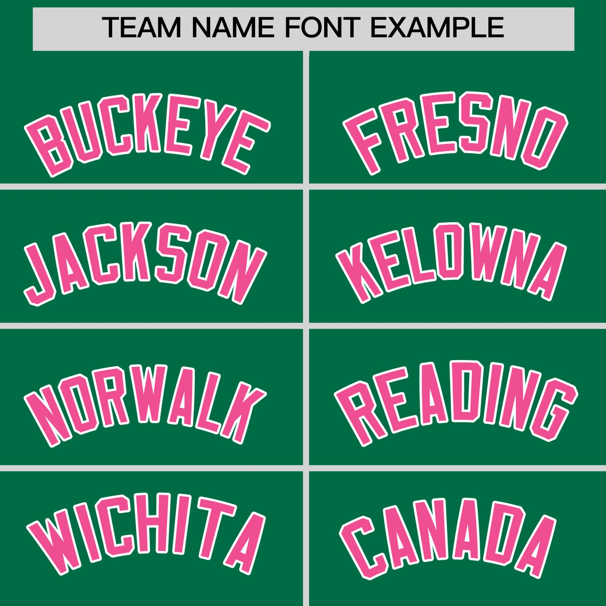 Custom Kelly Green Pink Side Camo Style Personalization Baseball Jersey| KXKSHOP