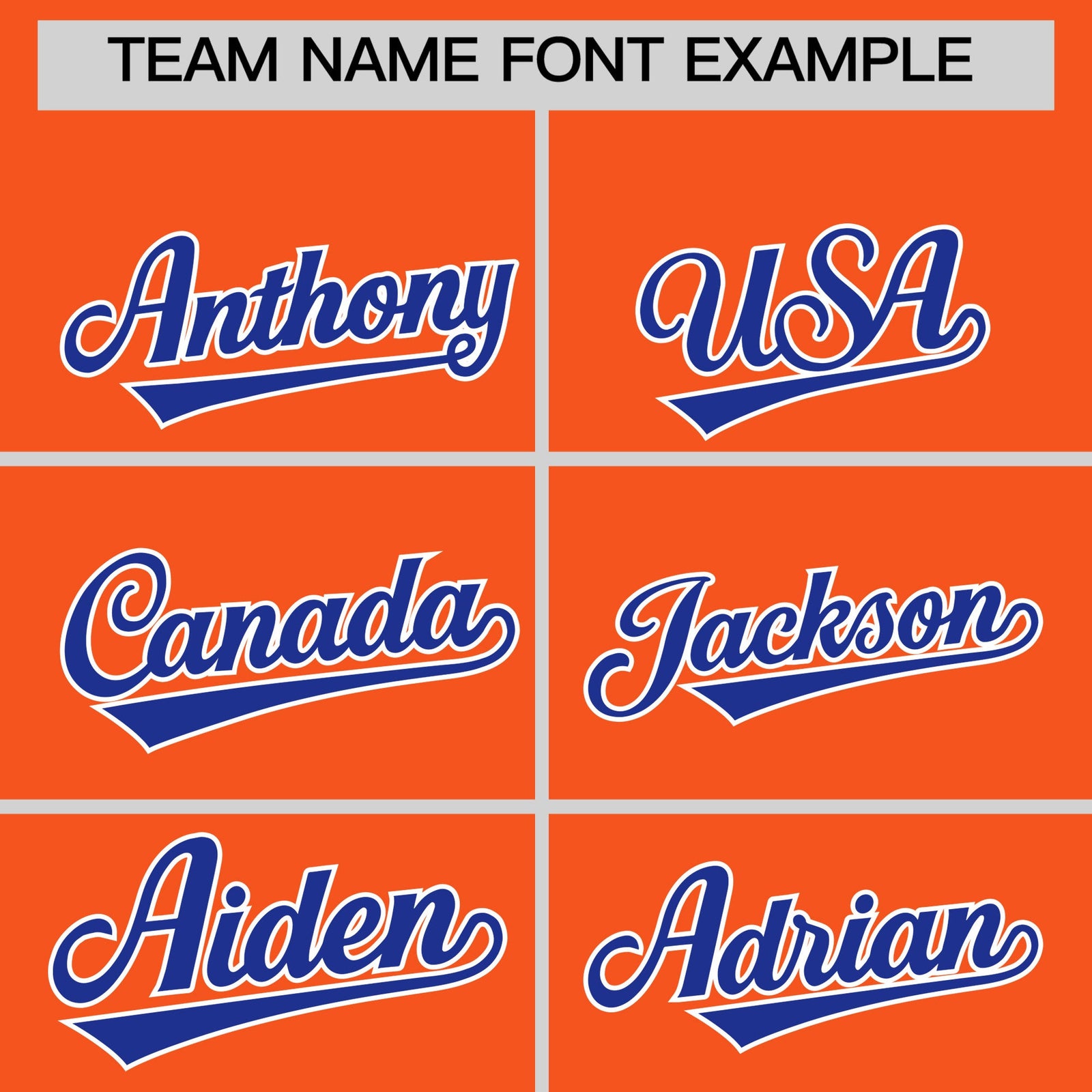 Custom Orange Royal Blue Side Camo Style Personalization Baseball Jersey| KXKSHOP