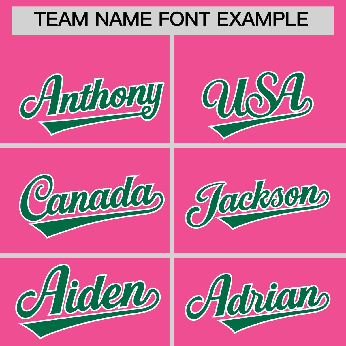 Custom Pink Kelly Green Side Camo Style Personalization Baseball Jersey| KXKSHOP