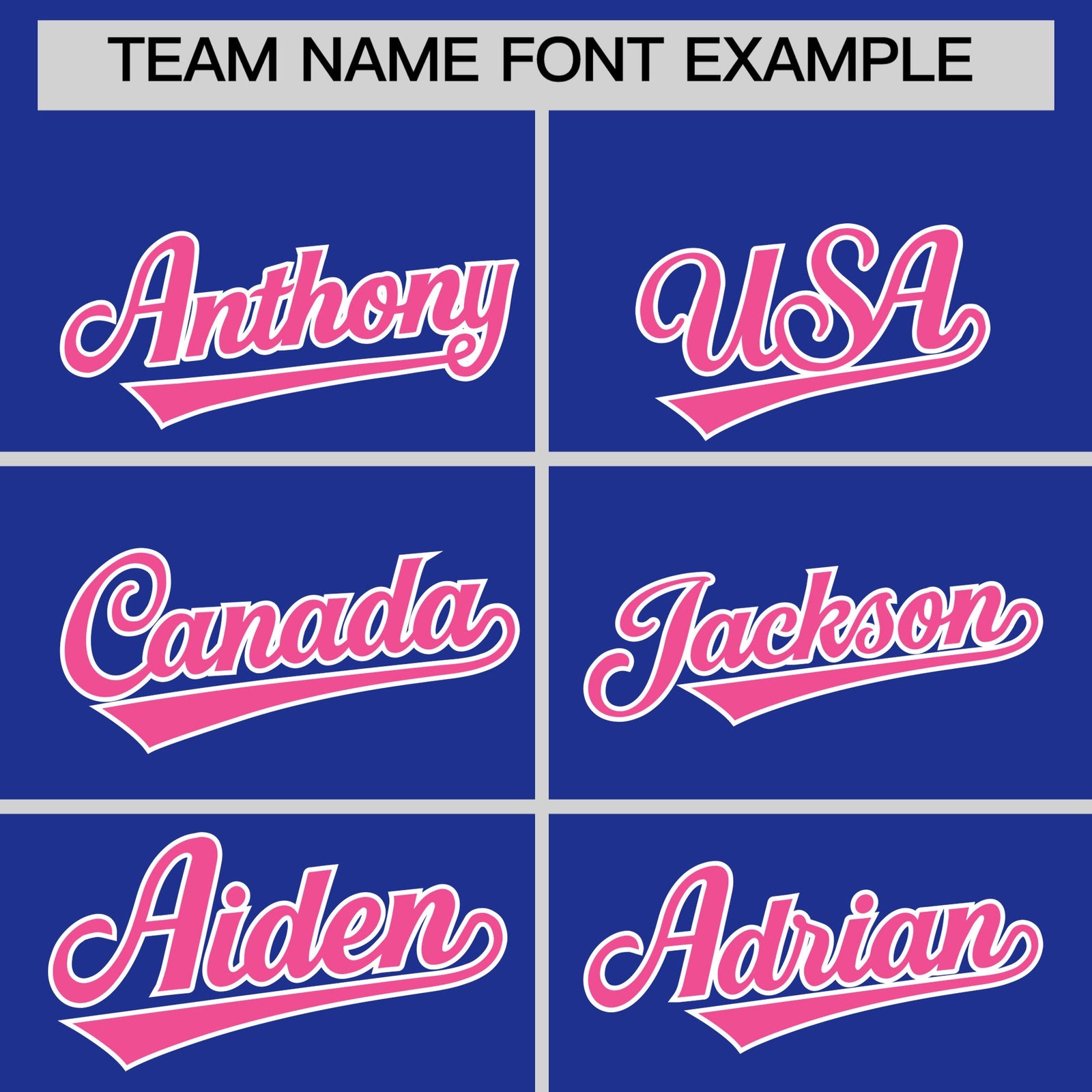 Custom Royal Blue Pink Side Camo Style Personalization Baseball Jersey| KXKSHOP