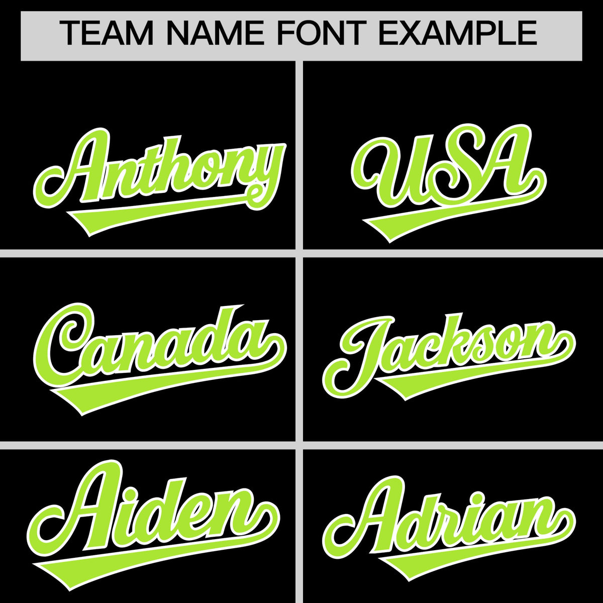 Custom Black Neon Green Side Camo Style Personalization Baseball Jersey| KXKSHOP