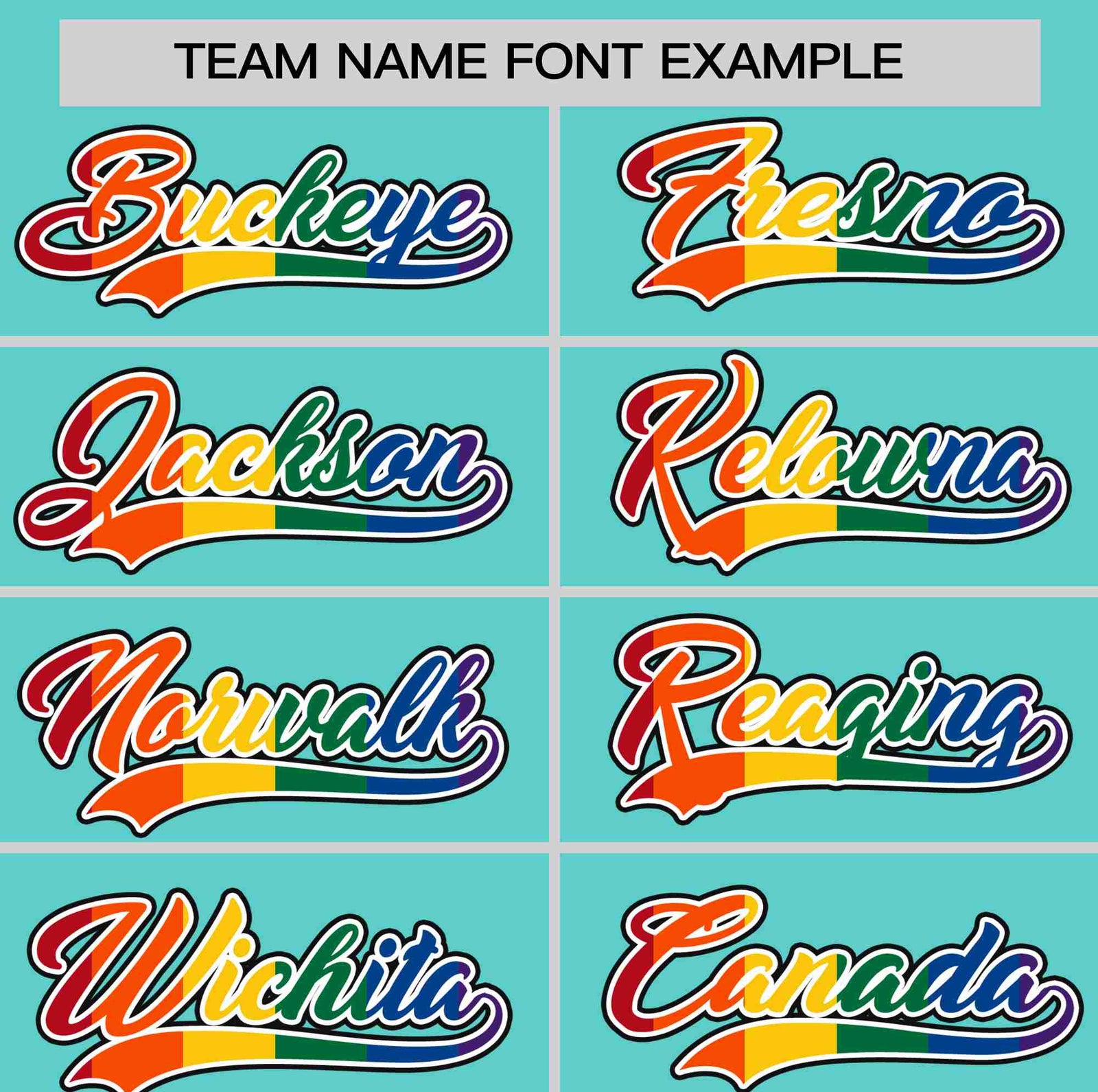 Custom Light Green LGBT Rainbow For Pride Month Classic Style Authentic Baseball Jersey